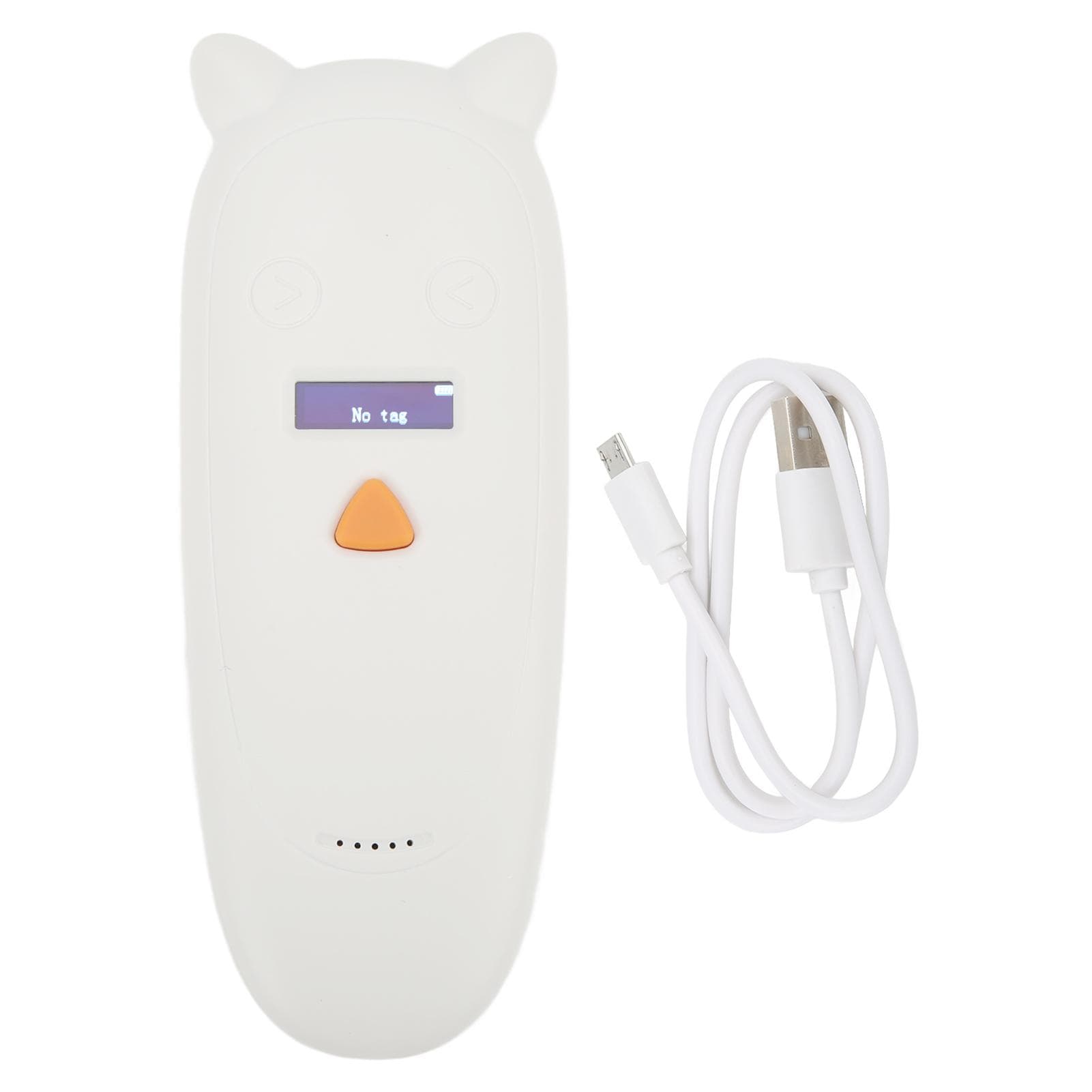RFID Electronic Tag Reader Pet Microchip Scanner Rechargeable Handheld for Resource Management