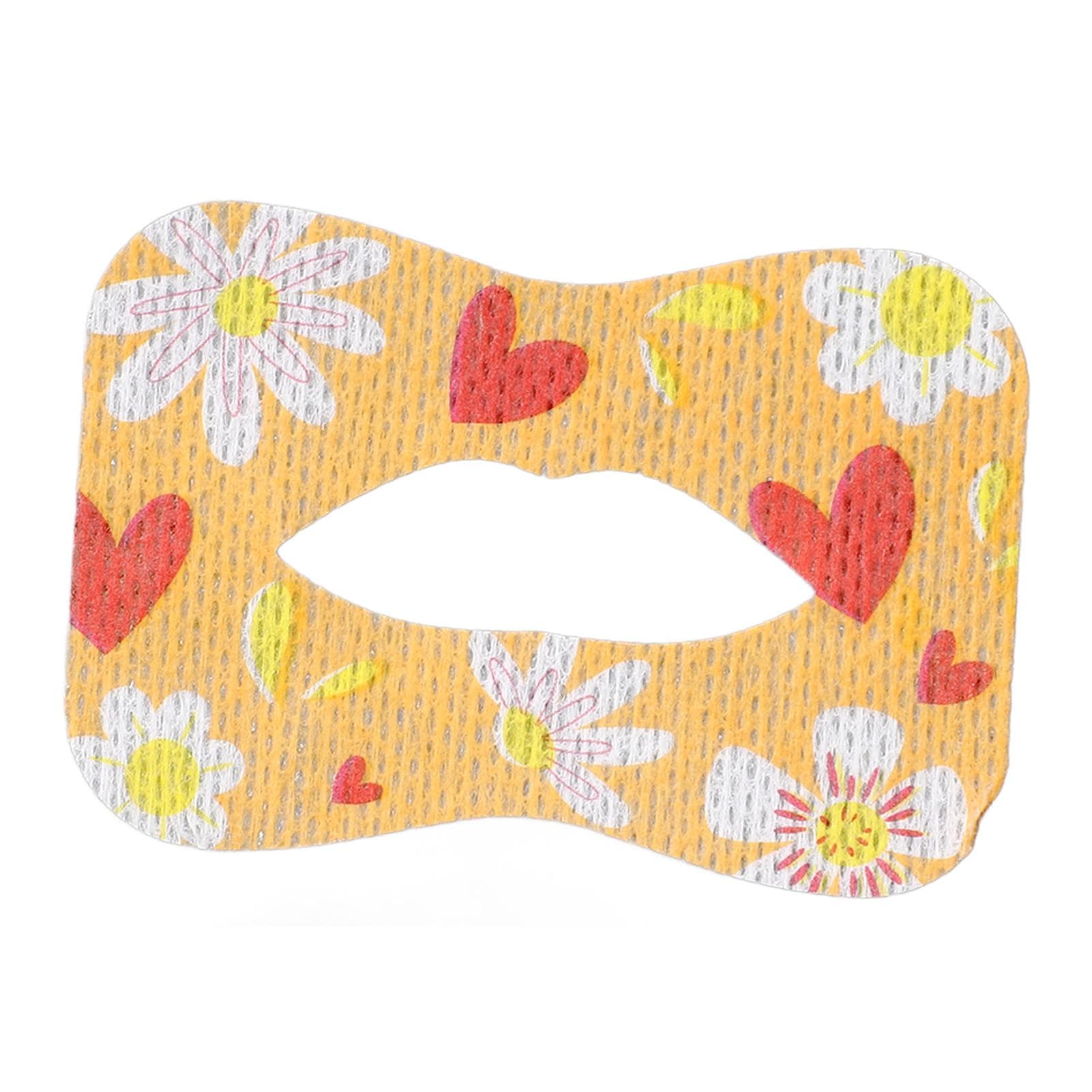 60pcs Mouth Strips Breathable Soft Fabric Nose Breathing Mouth Tapes Mouth Breathing Patches for