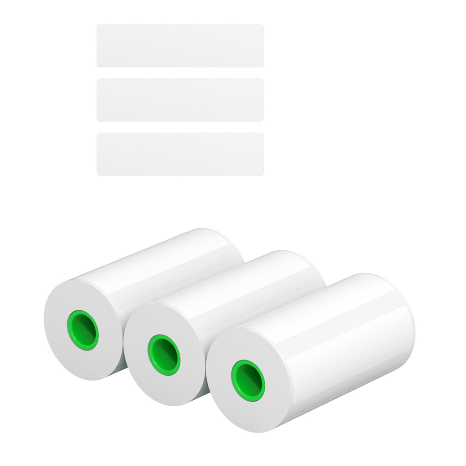 Original PeriPage 3 Rolls Label Thermal Paper Sticker SelfAdhesive Printable Paper Roll Label 15mm White