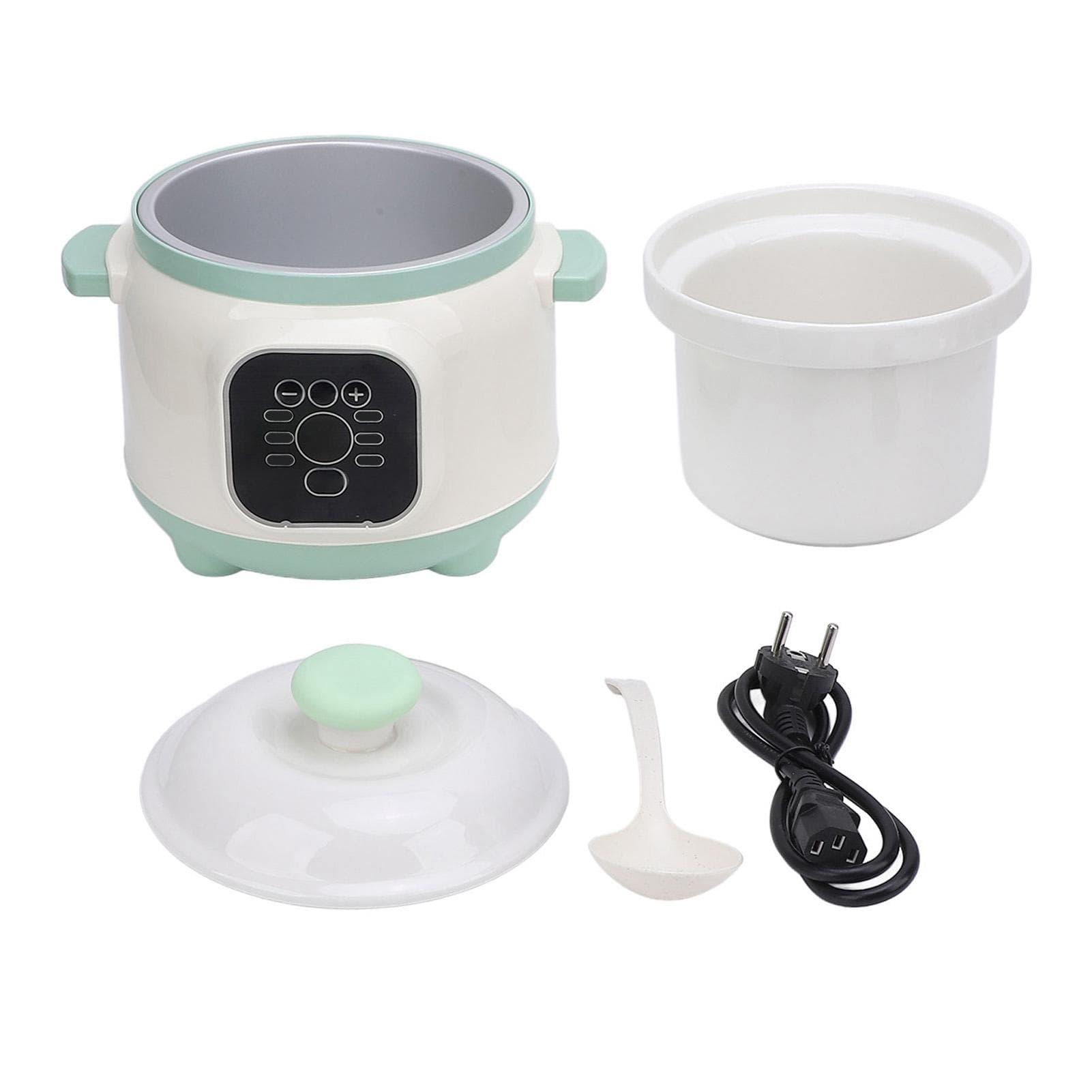 1.8L Electric Stew Pot Multifunctional Smart Preset Electric Cooker for Home Dorm 235W L