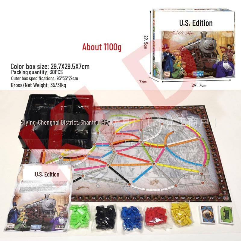 Classic RISK Board Game: Interactive English Card Edition