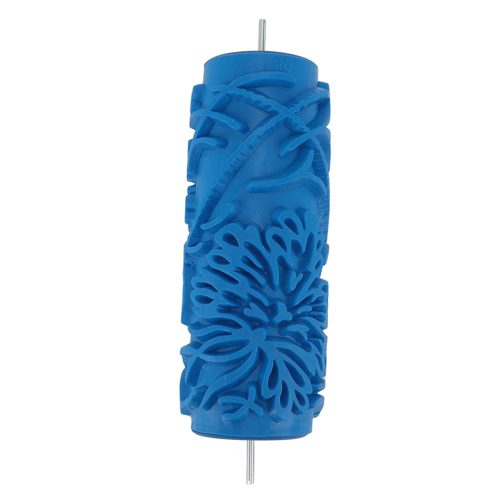 5 Inch Patterned Paint Roller for Wall Decoration Classic Embossing Texture Rubber Roller for Home