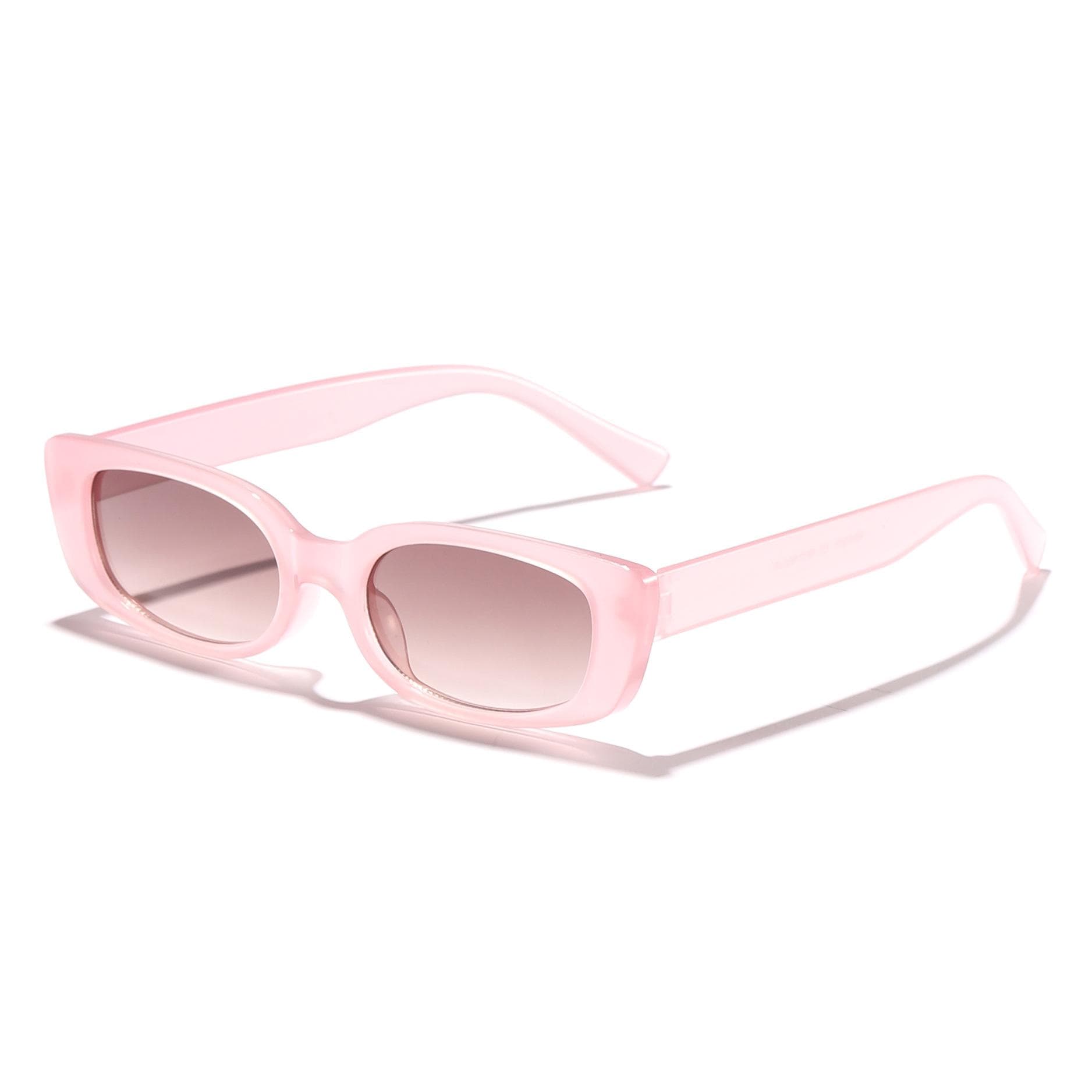New Retro Small Frame Rectangular Sunglasses Fashion Women Jelly Colored UV400 Sun Glasses for Men and Women 1pcs