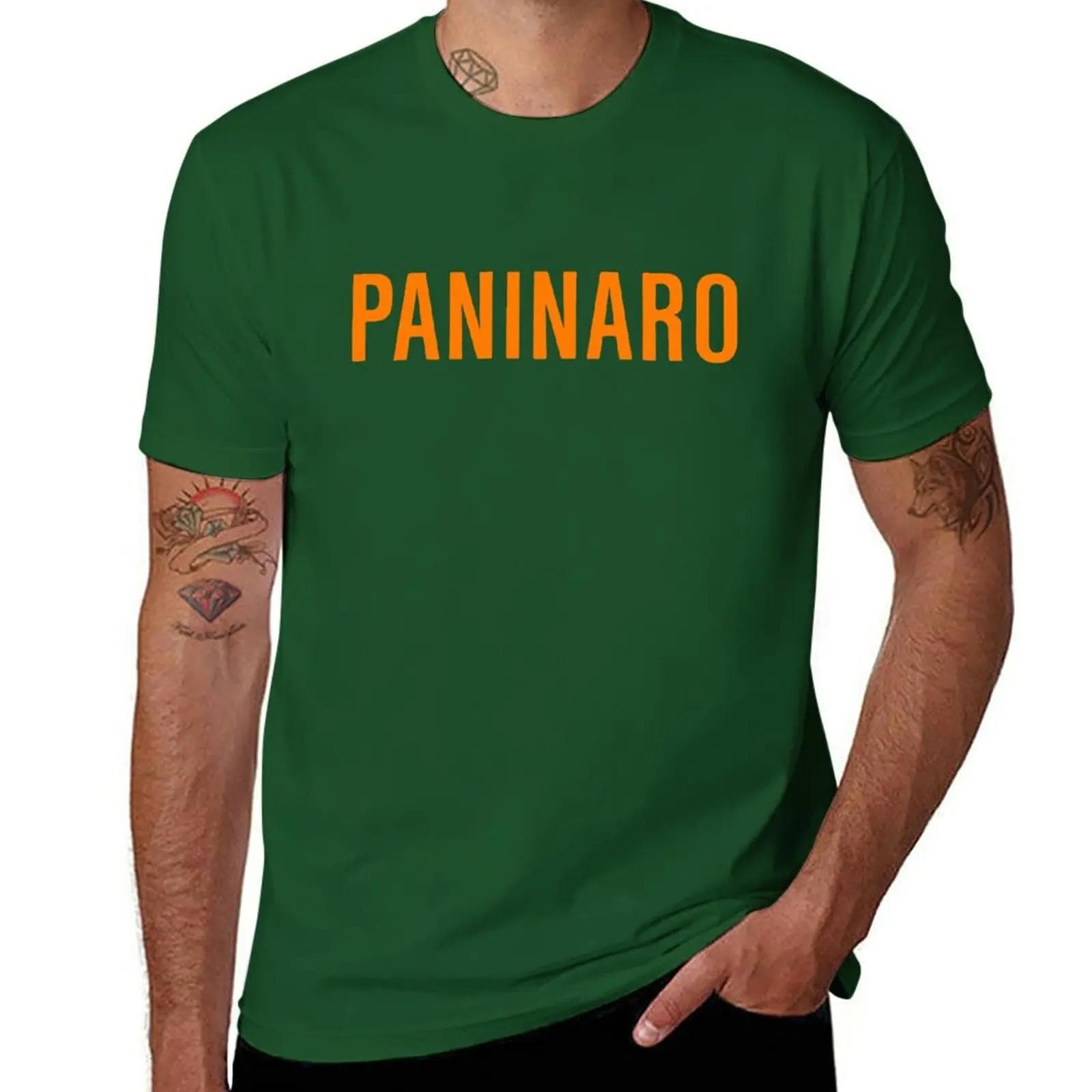 Paninaro (orange) T-Shirt tees sublime blacks Men's t-shirt L green