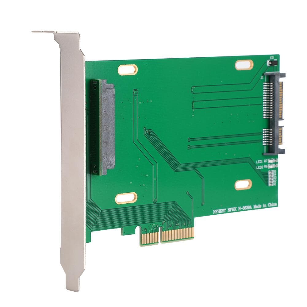 PCIe x4 to 2.5-inch NVMe U.2 SSD SF8639 Riser Card for Intel 750 P3700Samsung PM963