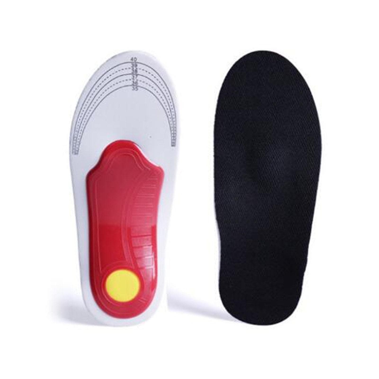 Foot Corrective Insoles Cuttable Relieve Fatigue Memory Foam Soft EVA Arch Supports Orthotics S(for 2-4kg)