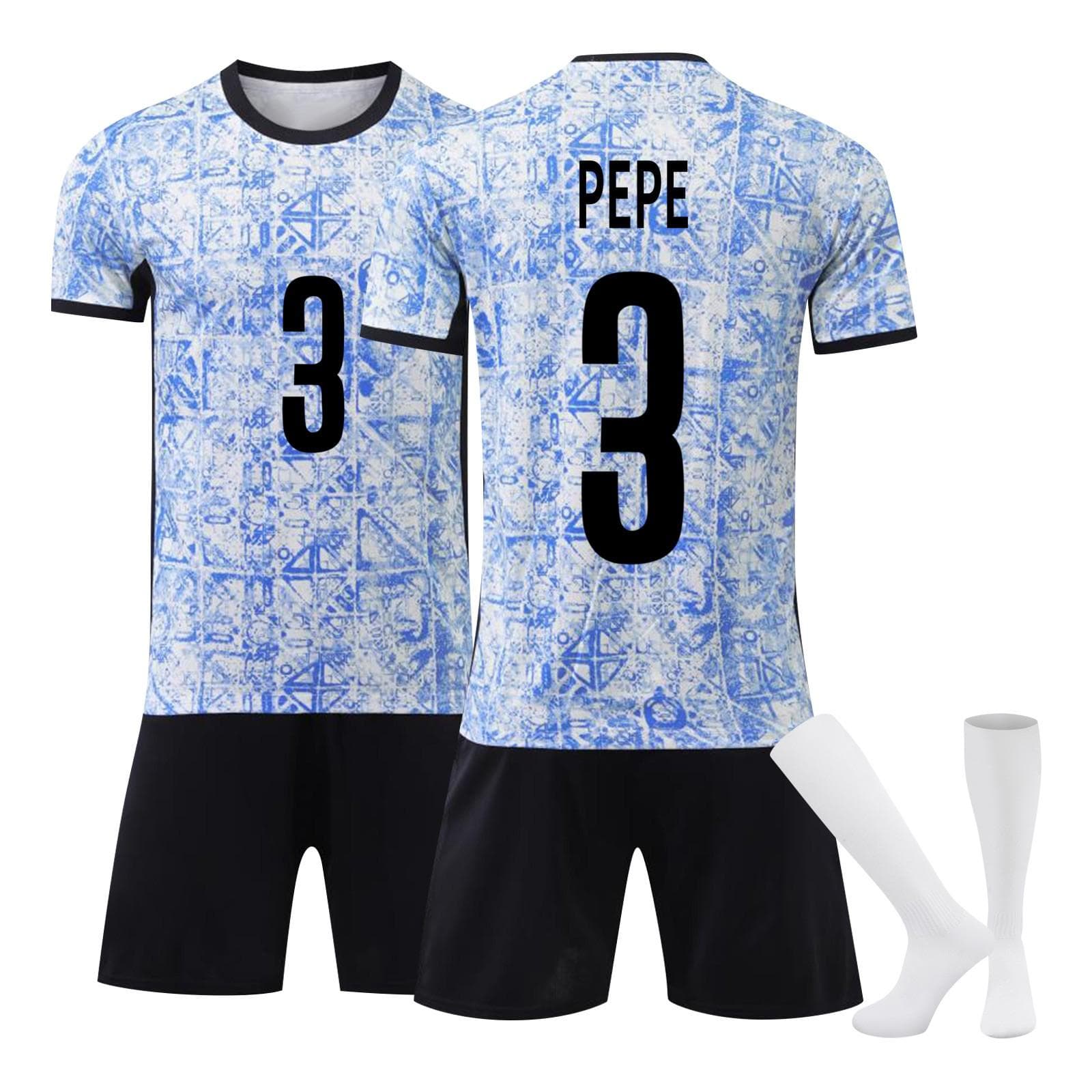 2425 Away Jerseys Sports Team Uniform Set Football Training Suit Set 24
