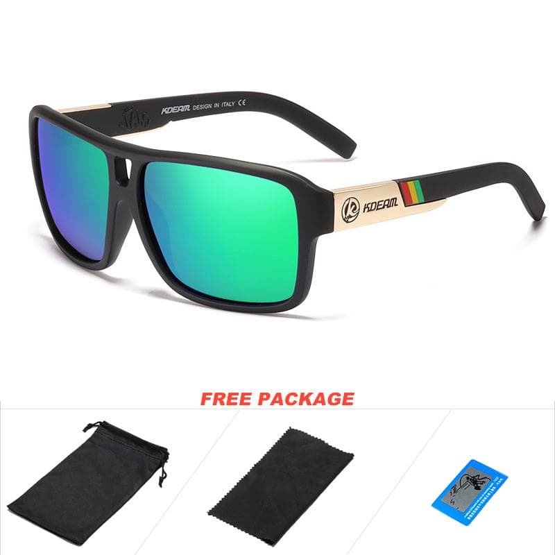 Polarized Sunglasses for Men Outdoor Square Frame Sport Sunglasses 100% UV Protection Driving Male Goggles Sun Glasses for Men