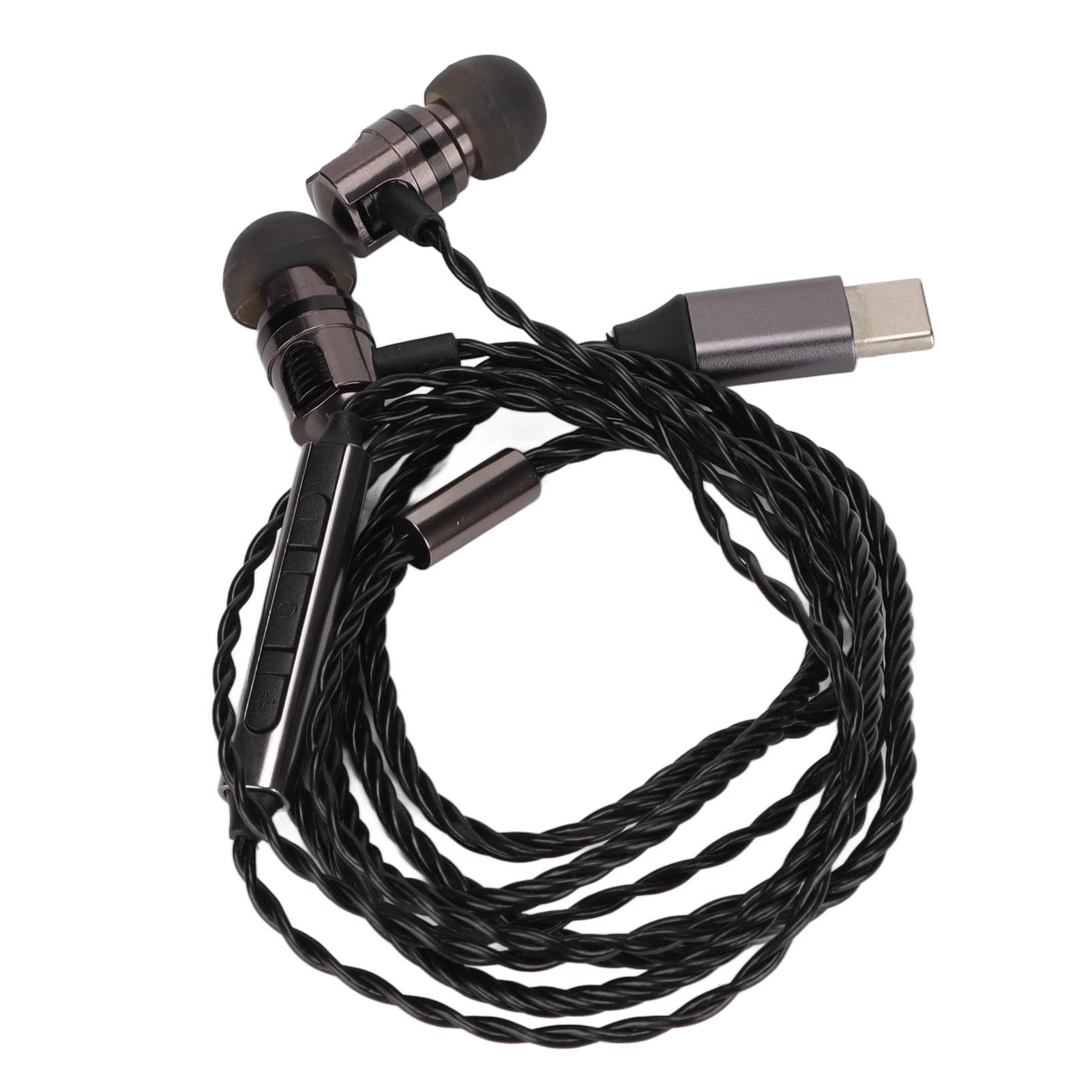 Monitor Earbuds HiFi Stereo Type C Wired DAC Earphone with Mic for Musicians ophile