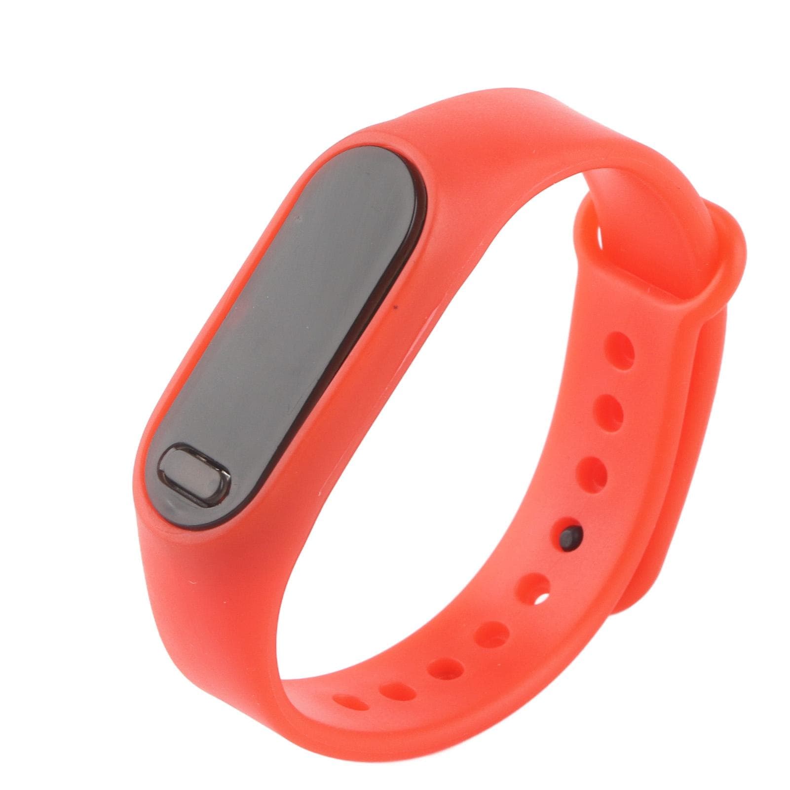 Smart Digital Watch Bracelet Luminous Electronic Watch Fashionable Stylish Wrist Watch Red red