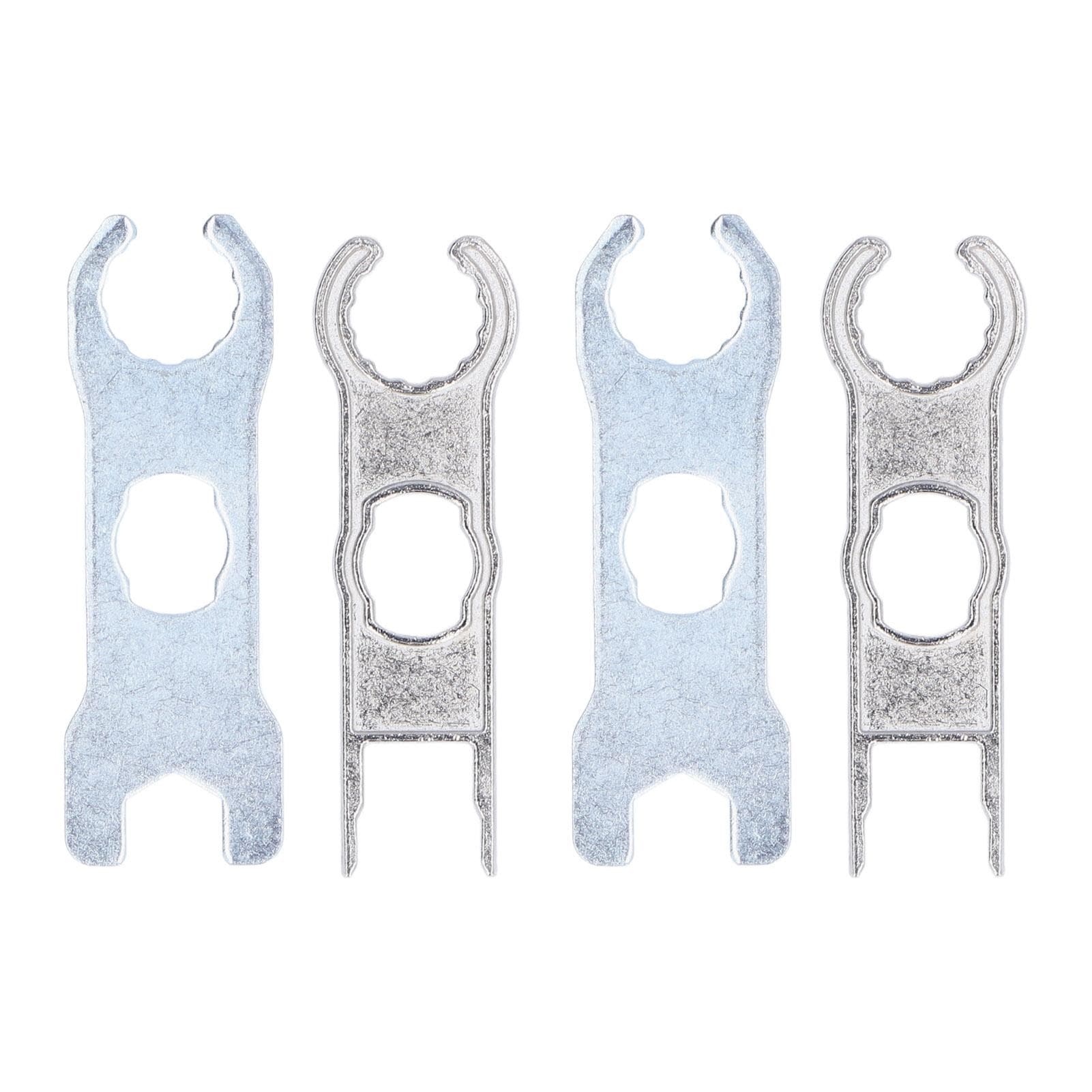 2Sets Solar Connector Wrench High Hardness Light Weight Solar Connector Tool Spanners for Assemble
