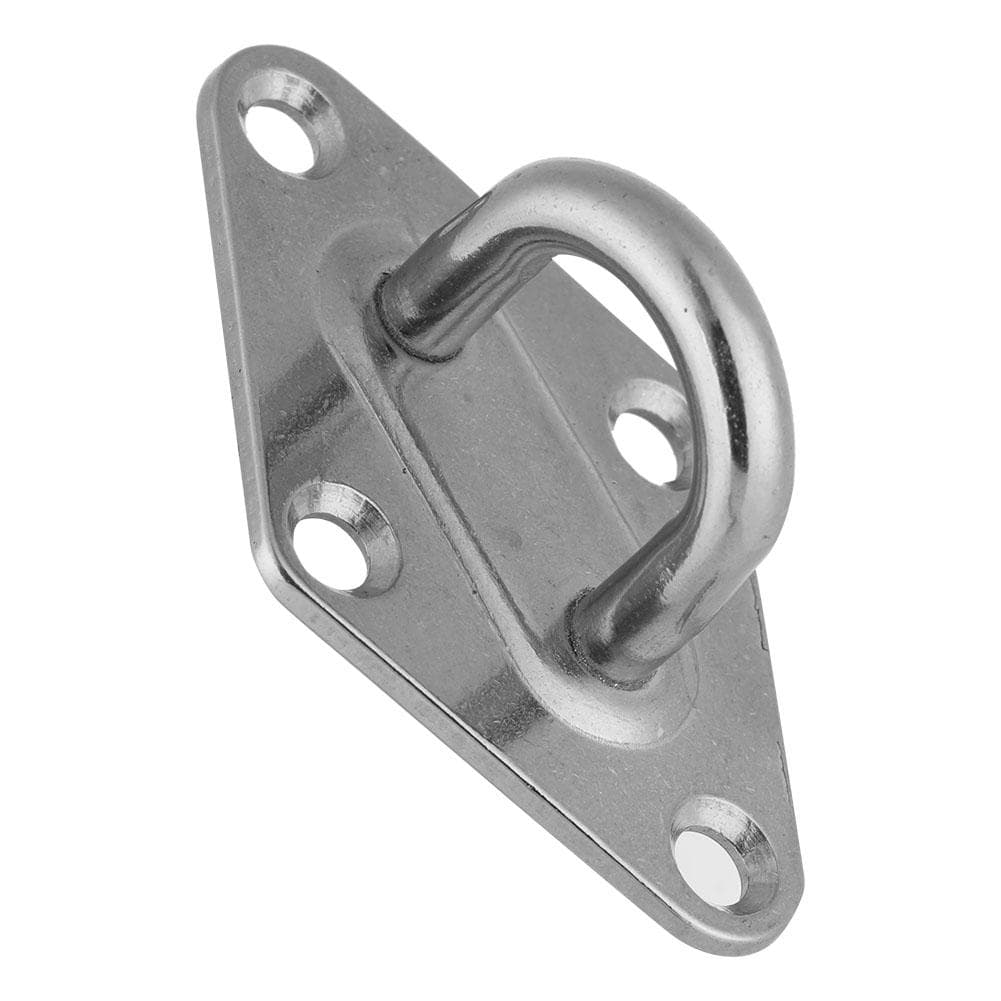 304 Stainless Steel Boat Diamond Pad Eye Plate Marine Grade Boat/Yacht Accessory 5mm