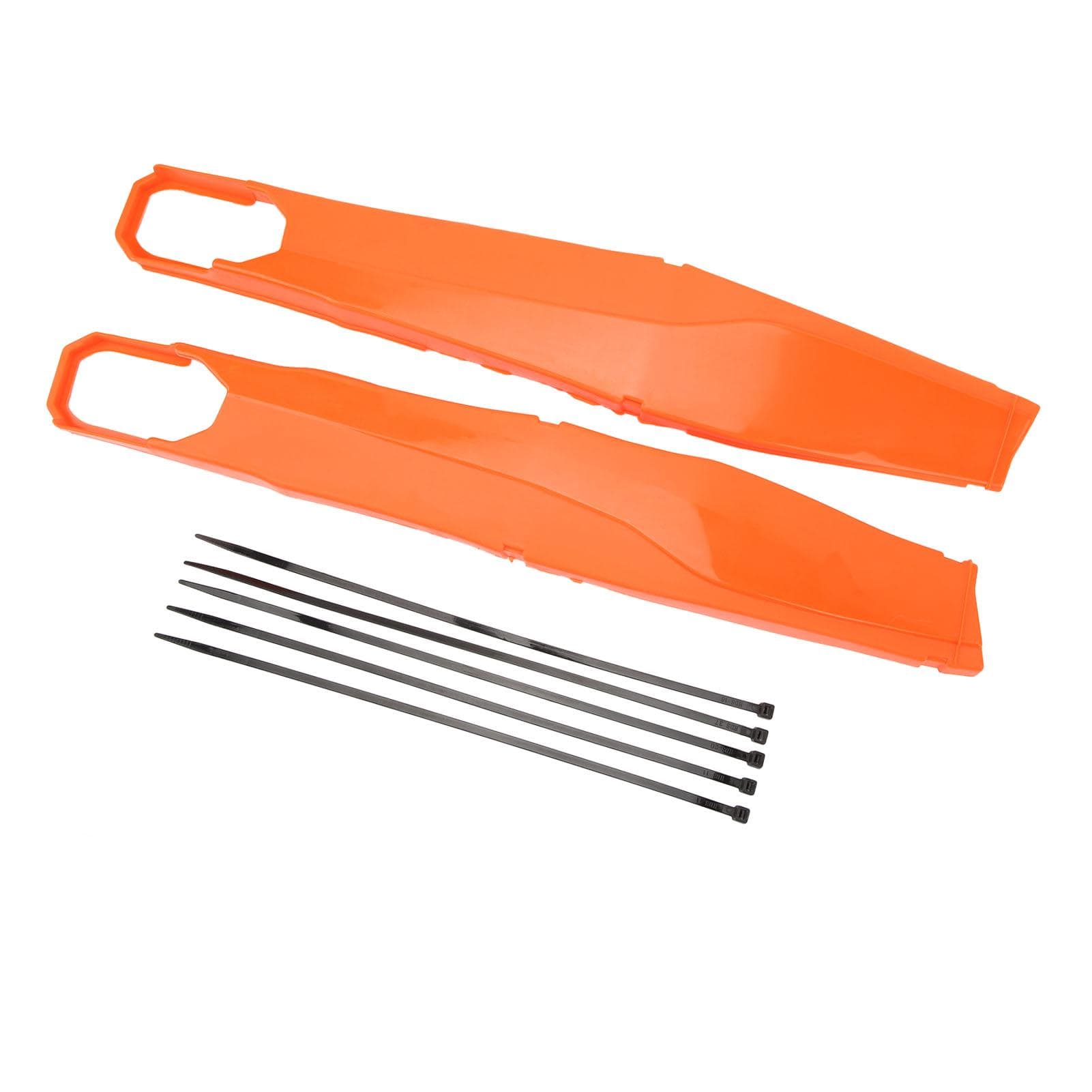 1 Pair Swingarm Guard Left Right Dustproof Rear Swing Arm Cover Protector Fit for EXC 125 200 250 orange