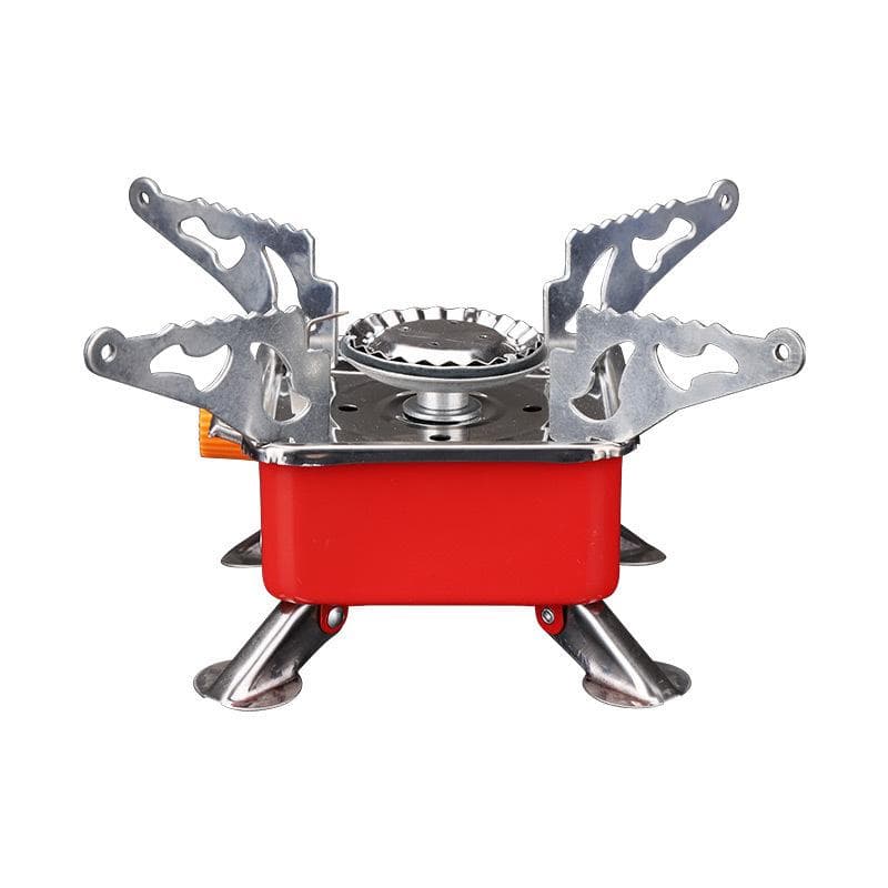 Portable Camping Gas Stove Mini High Power Foldable Windproof Cassette Stove Burner Outdoor Backpacking Camping Hiking Cooker