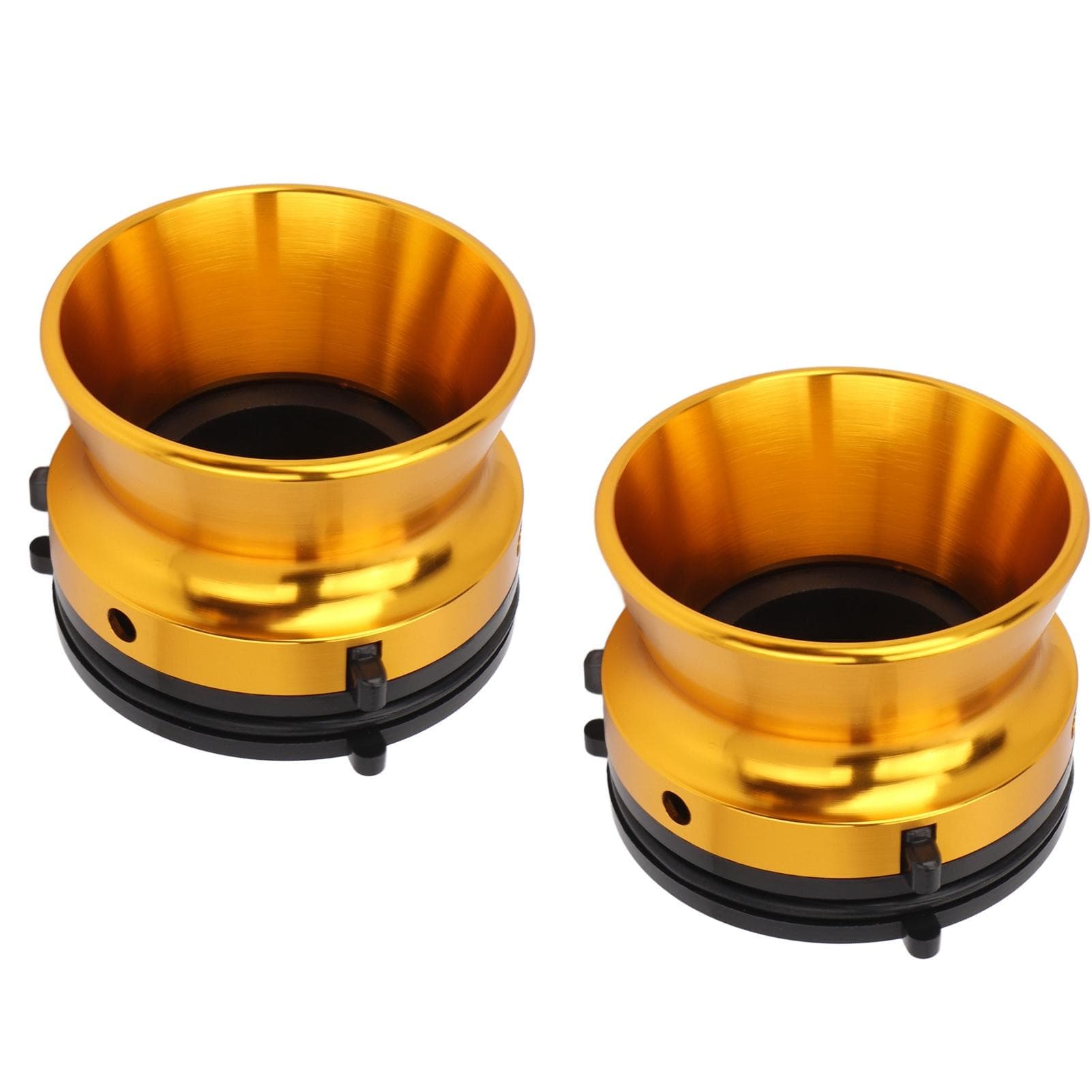 1 Pair 10 Inch Opener Universal Polished Aluminum NAB Hub Adapters for Studer ReVox for Akai for