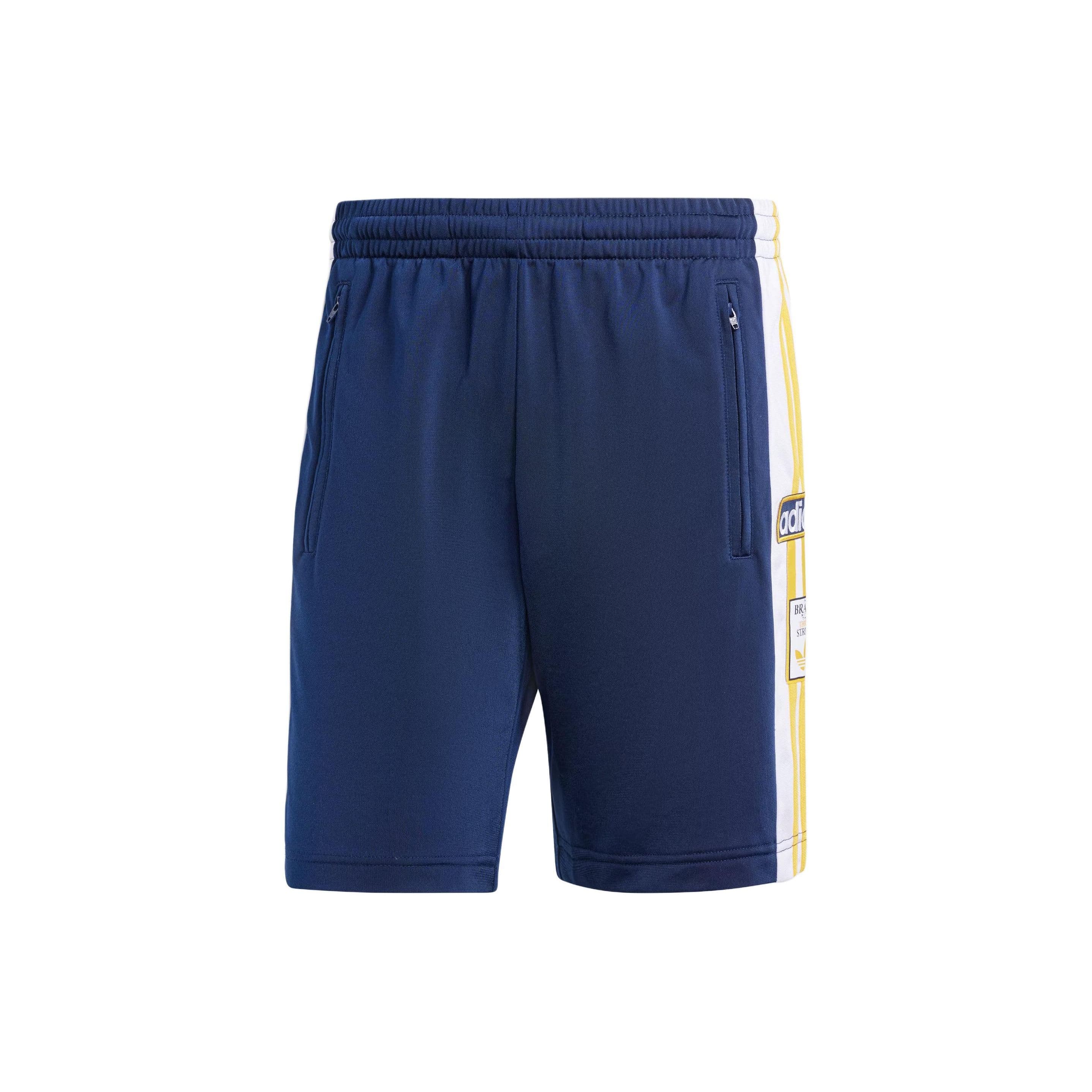 Adidas Originals Adicolor Adibreak Snap Button Shorts Men Bottoms Collegiate-Navy IU2372 L