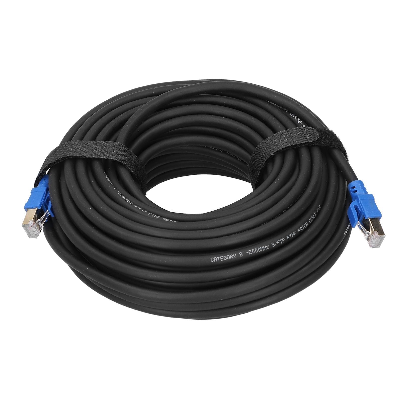 40Gbps 2000Mhz Cat8 Ethernet Cable Gold Plated RJ45 Conductor LAN Wires for Hubs Routers Networks 20m