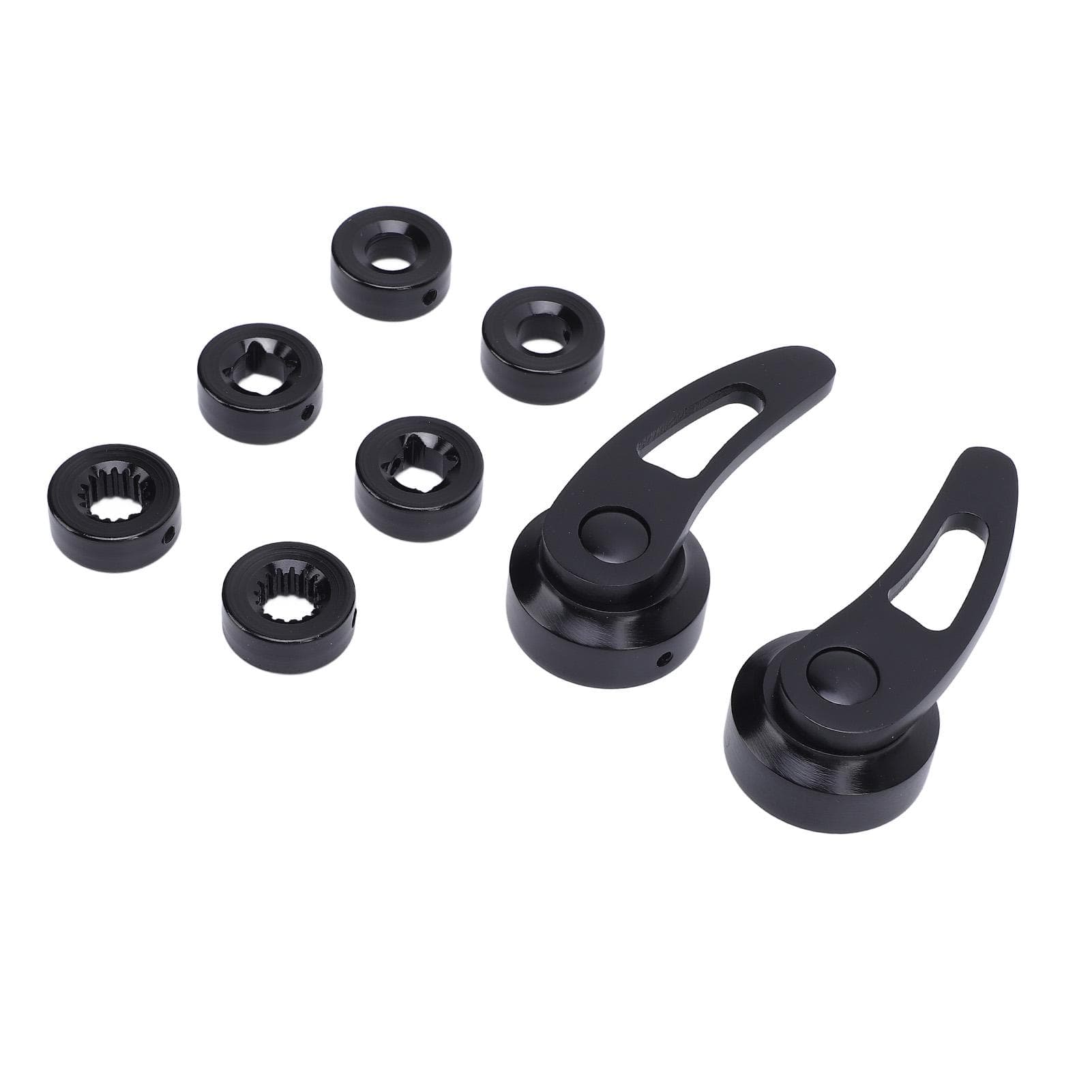 Window Crank Handle Kit 312in Retro Style Aluminium Alloy Universal Car Window Winder Riser for black