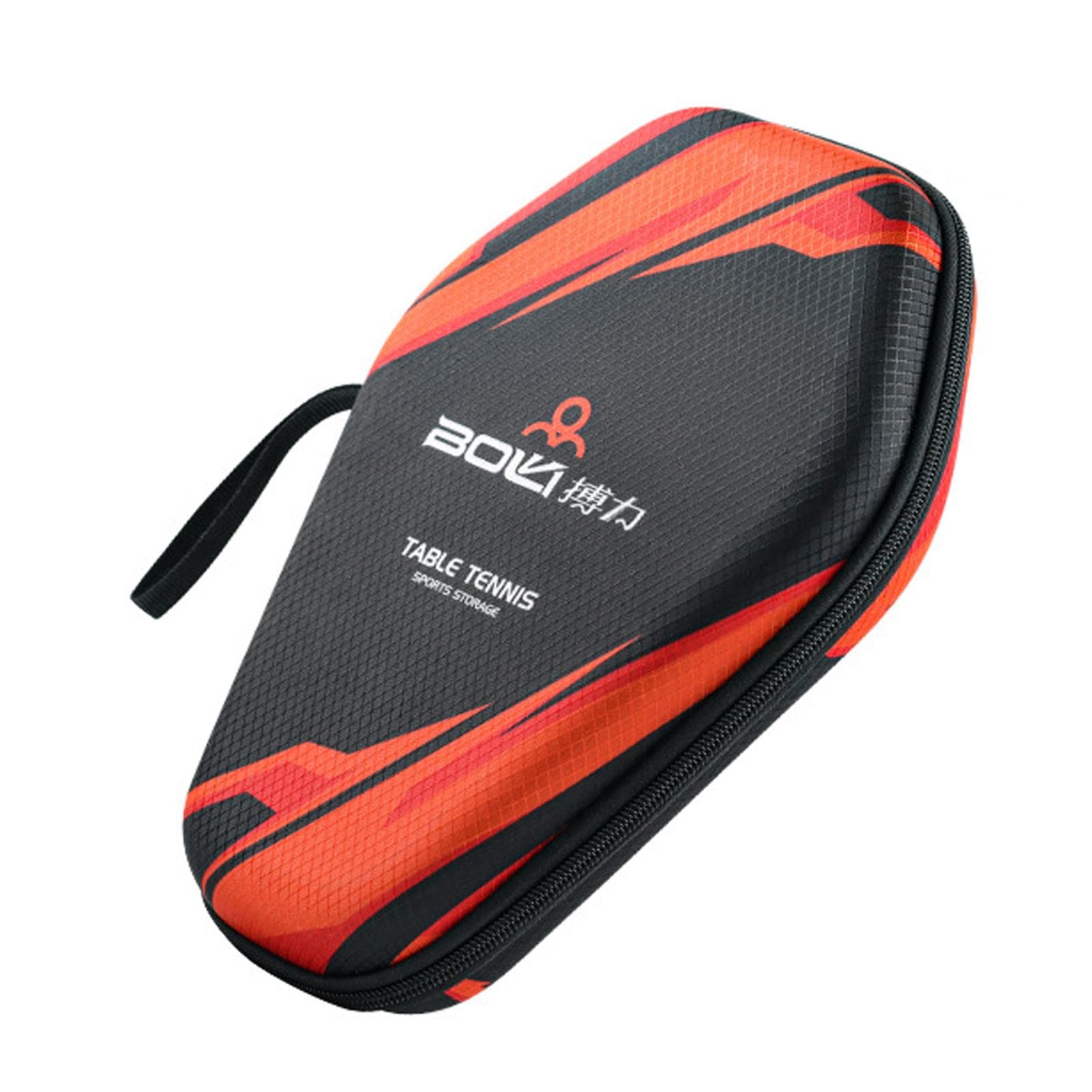 Waterproof Table Tennis Racket Bag EVA Ping Pong Paddle Hard Case Hexagonal Table Tennis Bat Cover Type A