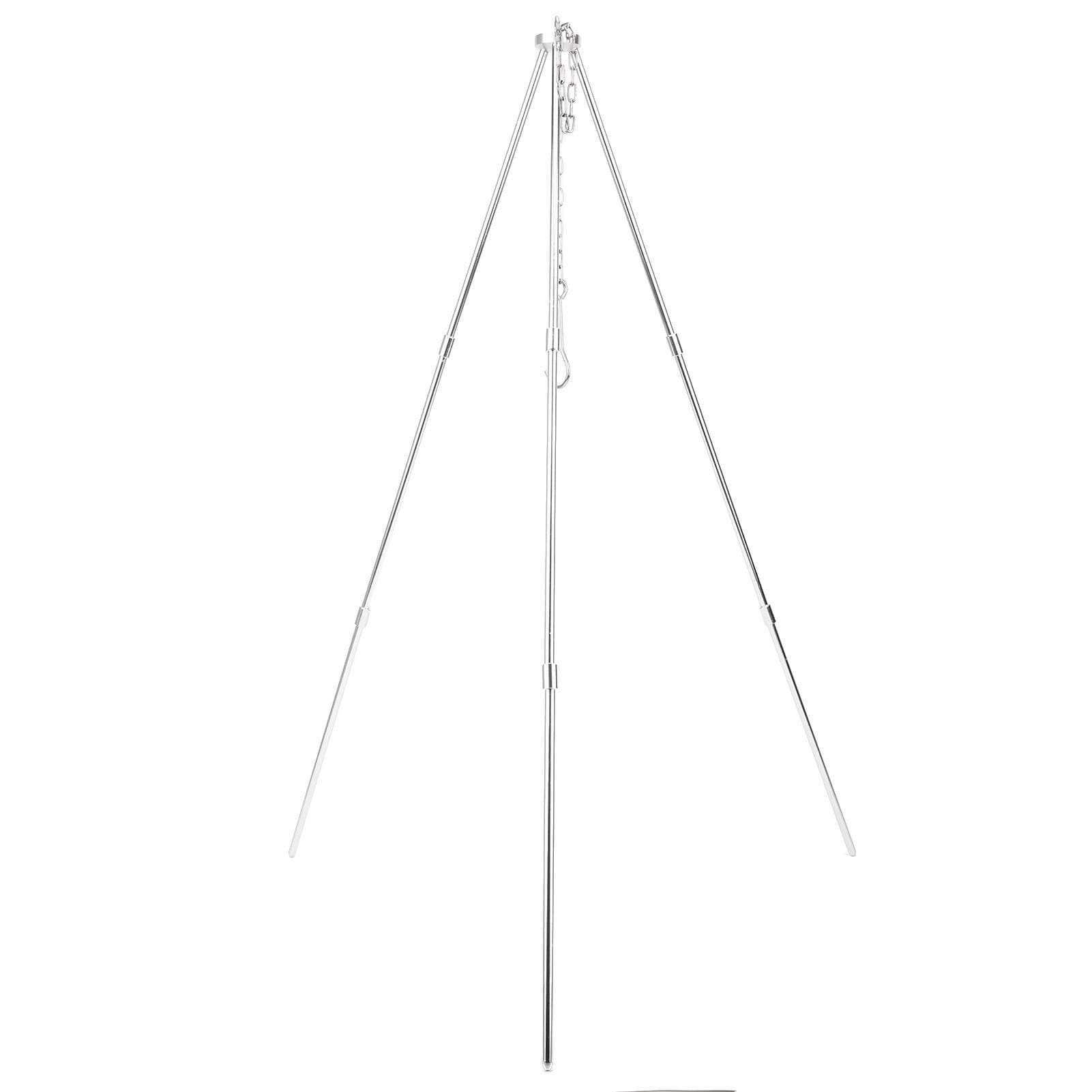 Aluminium Alloy Removable Tripod Grill Barbecue Set for Outdoor Picnic Cooking Camping