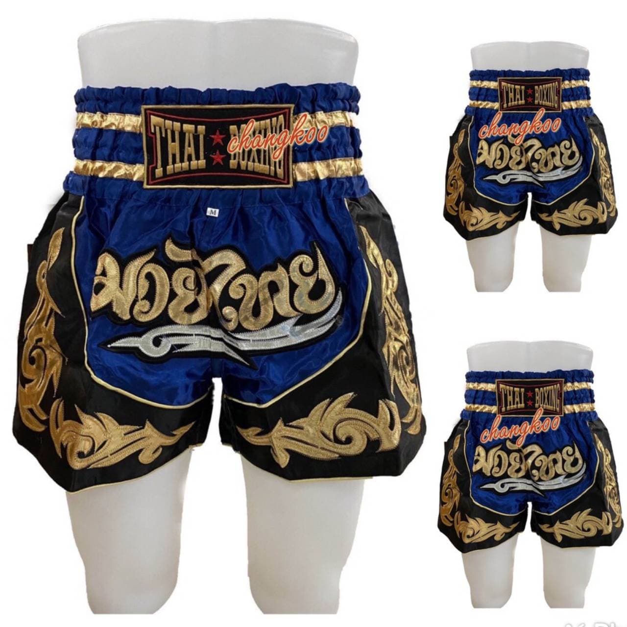 Muay Thai Thai Kick Boxing Shorts Fight Boxer MMA Training Martial Art Satin 8 m