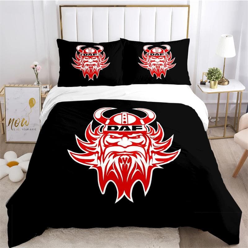 DAF Truck Casal Bedding Se Duvet Cover Set with Pillowcase Home Textile Twin Full Queen King Children's Gift 135X200cm-2pcs