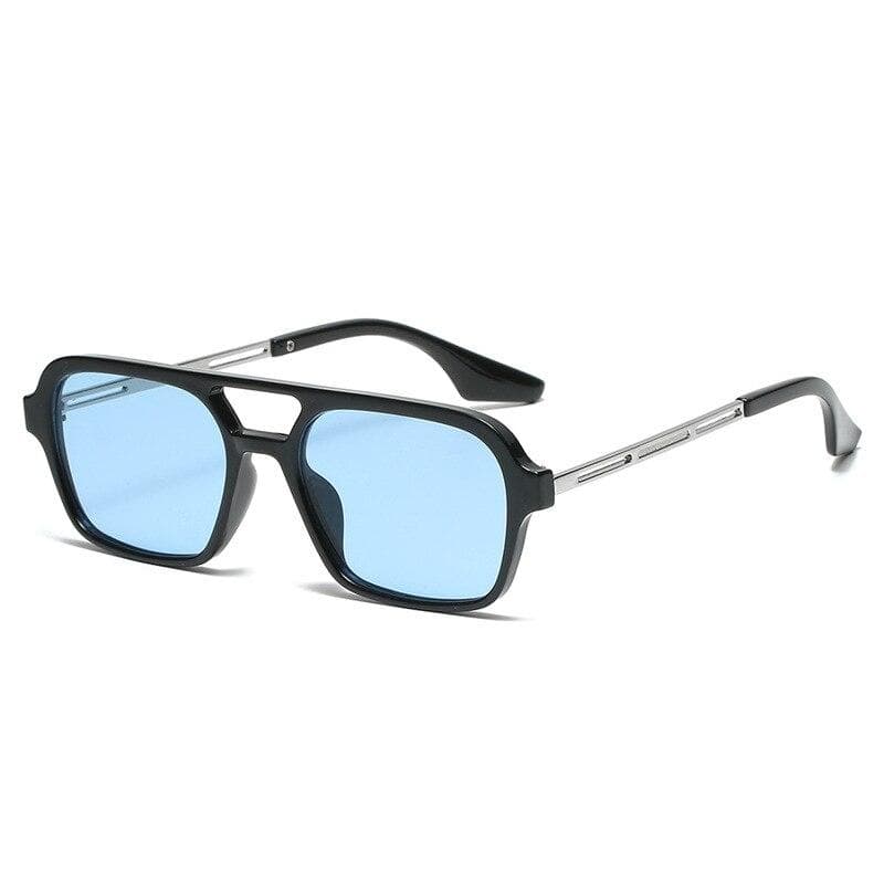Men Women Vintage Twin Beam Aviator Sunglasses Colorful UV400 Classic Fashion Eyewear Retro Style