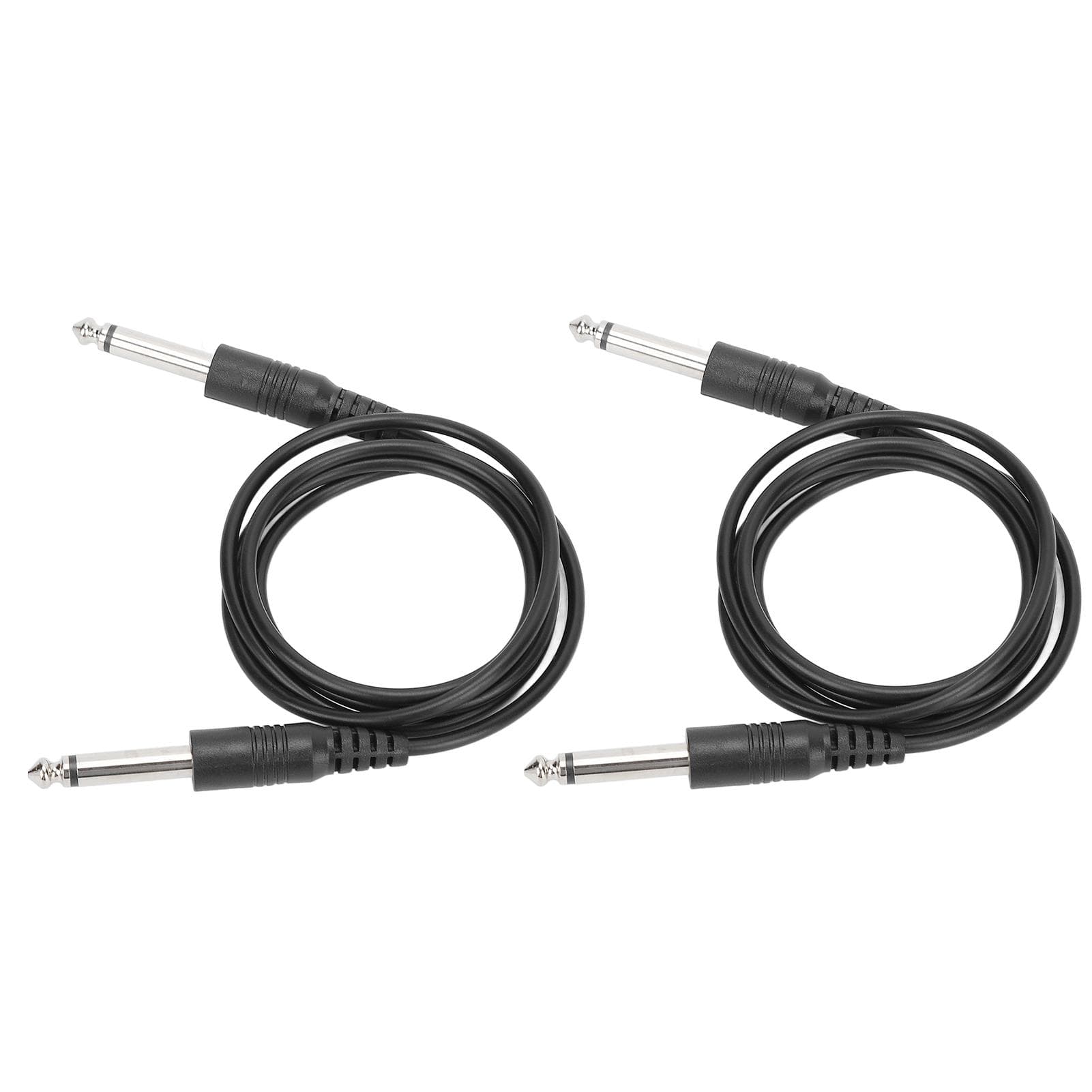 6.35mm Guitar Instrument Cable 14in Straight to Straight Guitar Cord for Electric Guitar Bass
