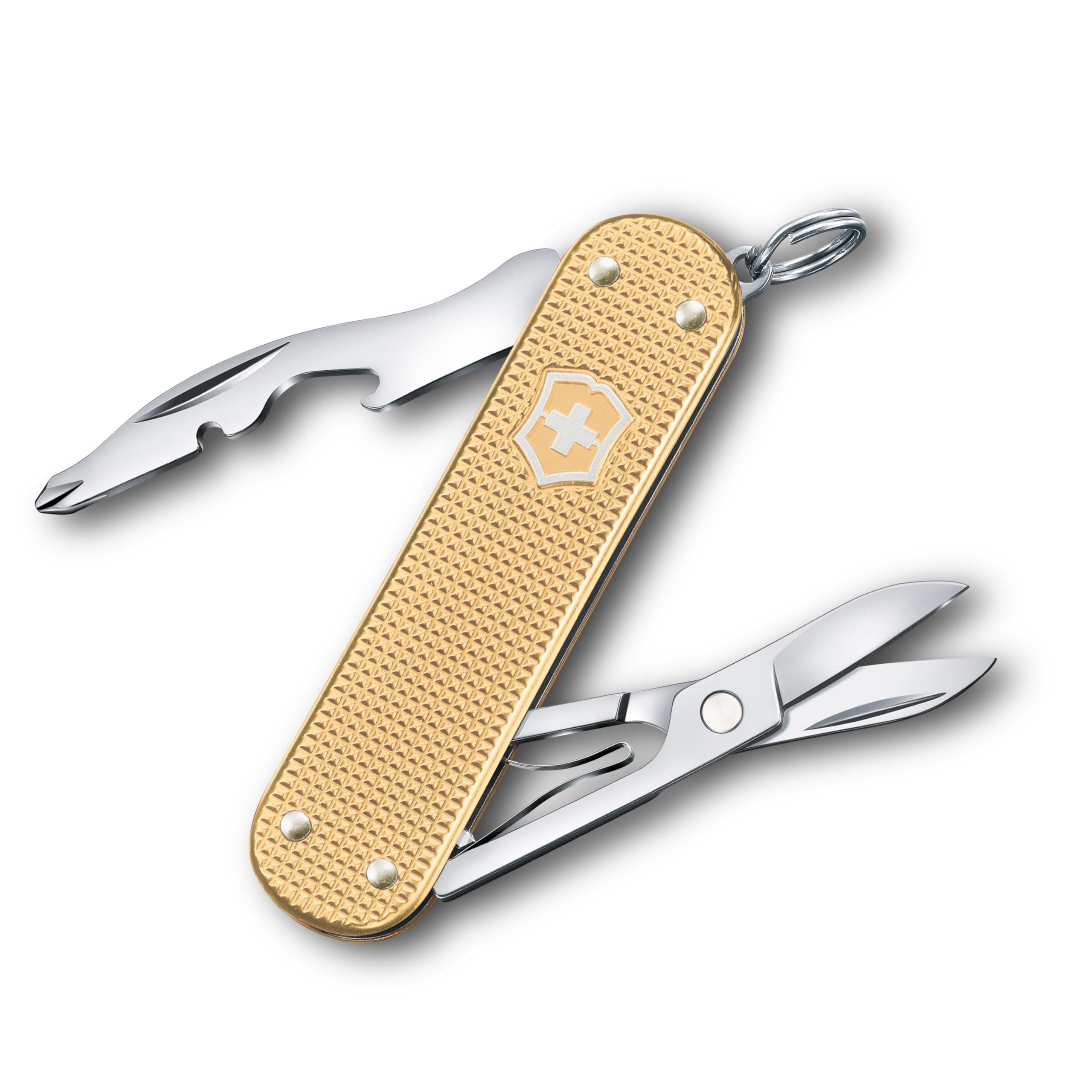 VICTORINOX Companion S Alox Knifeless Bladeless Multi-Tool with Scissors, Screwdriver, and 5 Functions, Swiss-Made, Compact, Perfect for Outdoor Campi