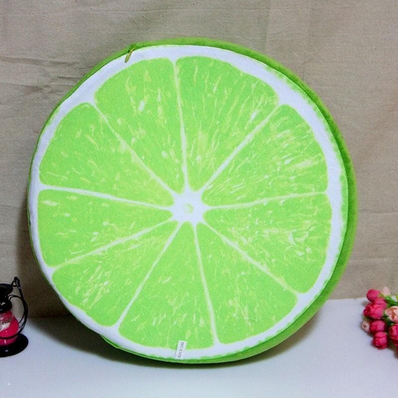 New New Individuality creative 3d fruit cushion cushion pillow stuffed birthday girl kiwi sofa pillows on children's day