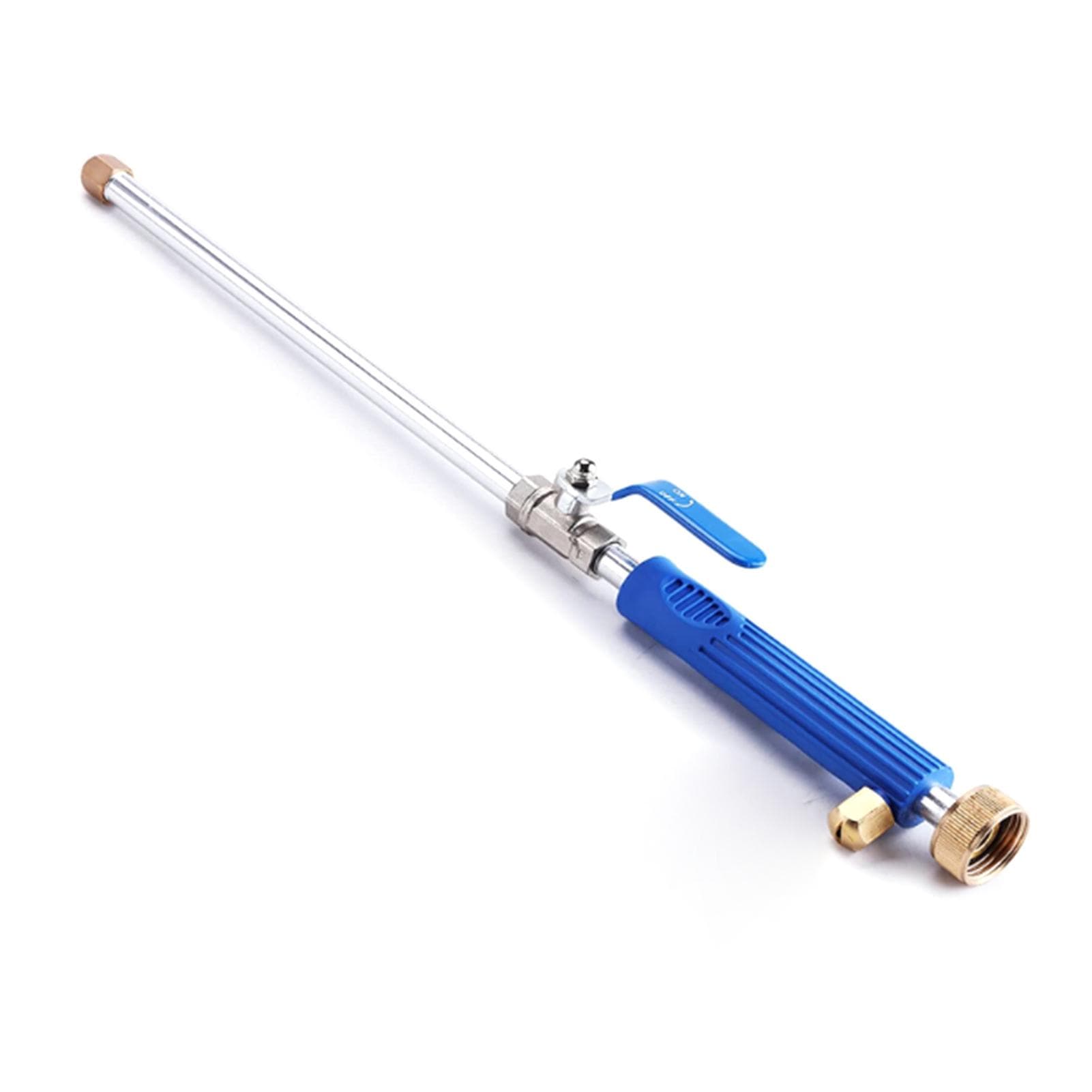High Pressure Power Washing Wand Car Pressure Washer Gun Sprayer Gun 2 Type Jet Suitable for Car blue