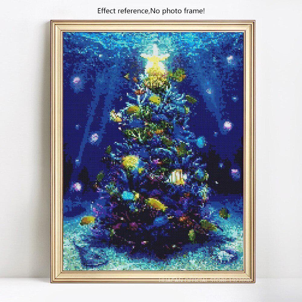 5D DIY Diamond Painting Scenic Seabed Full Round Tree Embroidery Sale Rhinestone Picture 20X30