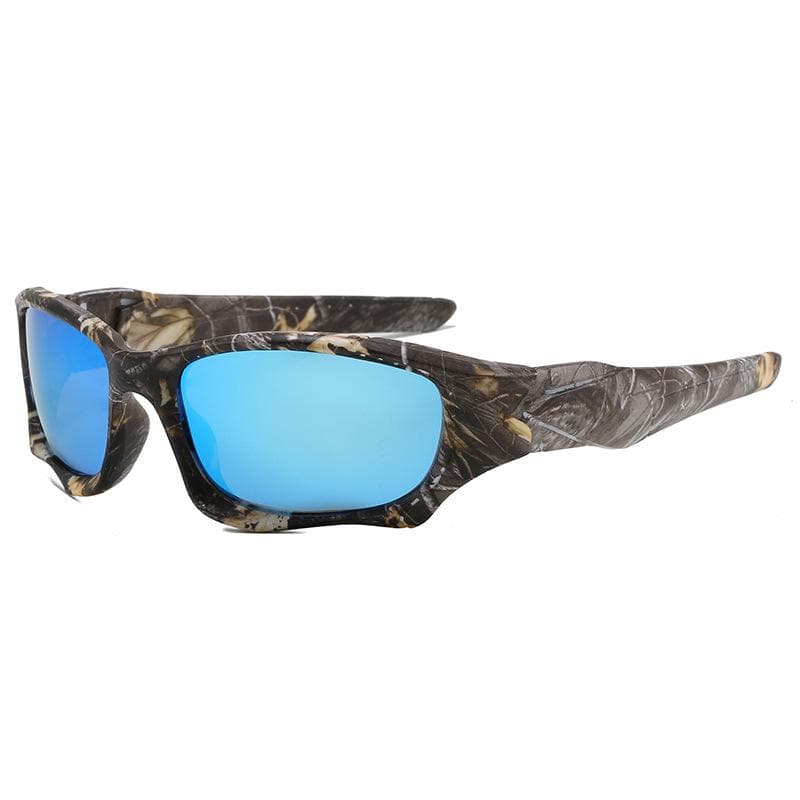 Men's Polarized Tactical Windproof Sunglasses - Military Green, Sports Style Non-Polarized