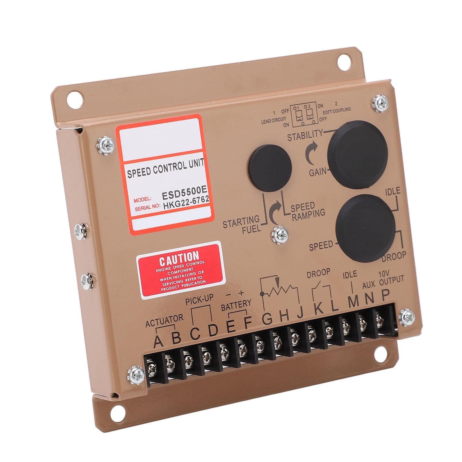 ESD5500E Engine Electronic Governor Diesel Generator Set Slow Start Idle Speed Controller 12V 24VDC