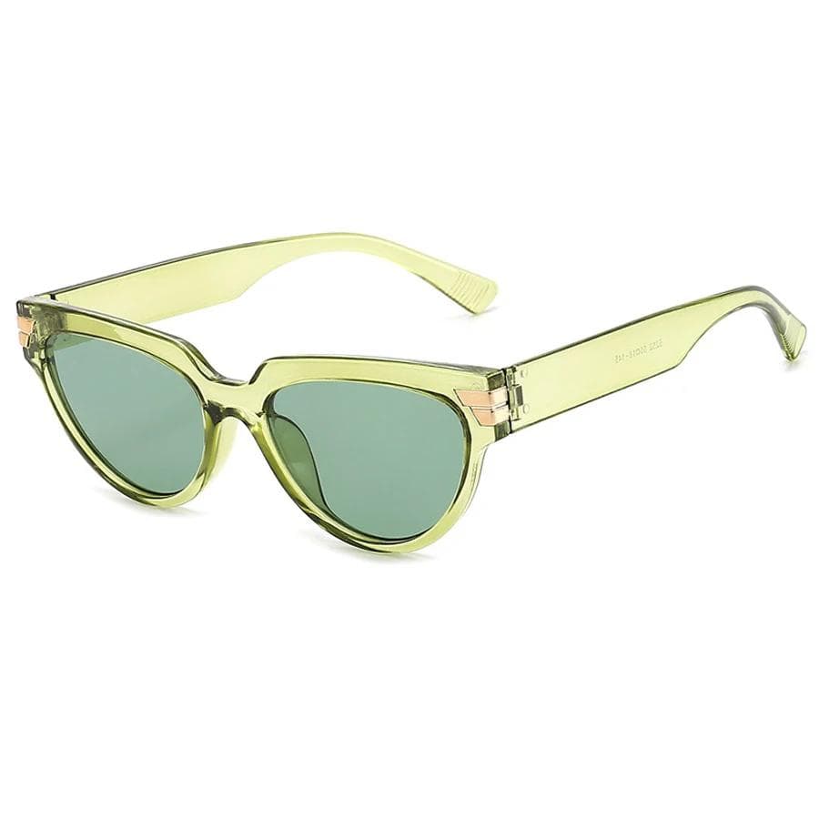 New Punk Sunglasses Women Designer Cat Eye Retro Vintage UV400 Gafas De Sol Fashion Accessories for Female 1PC