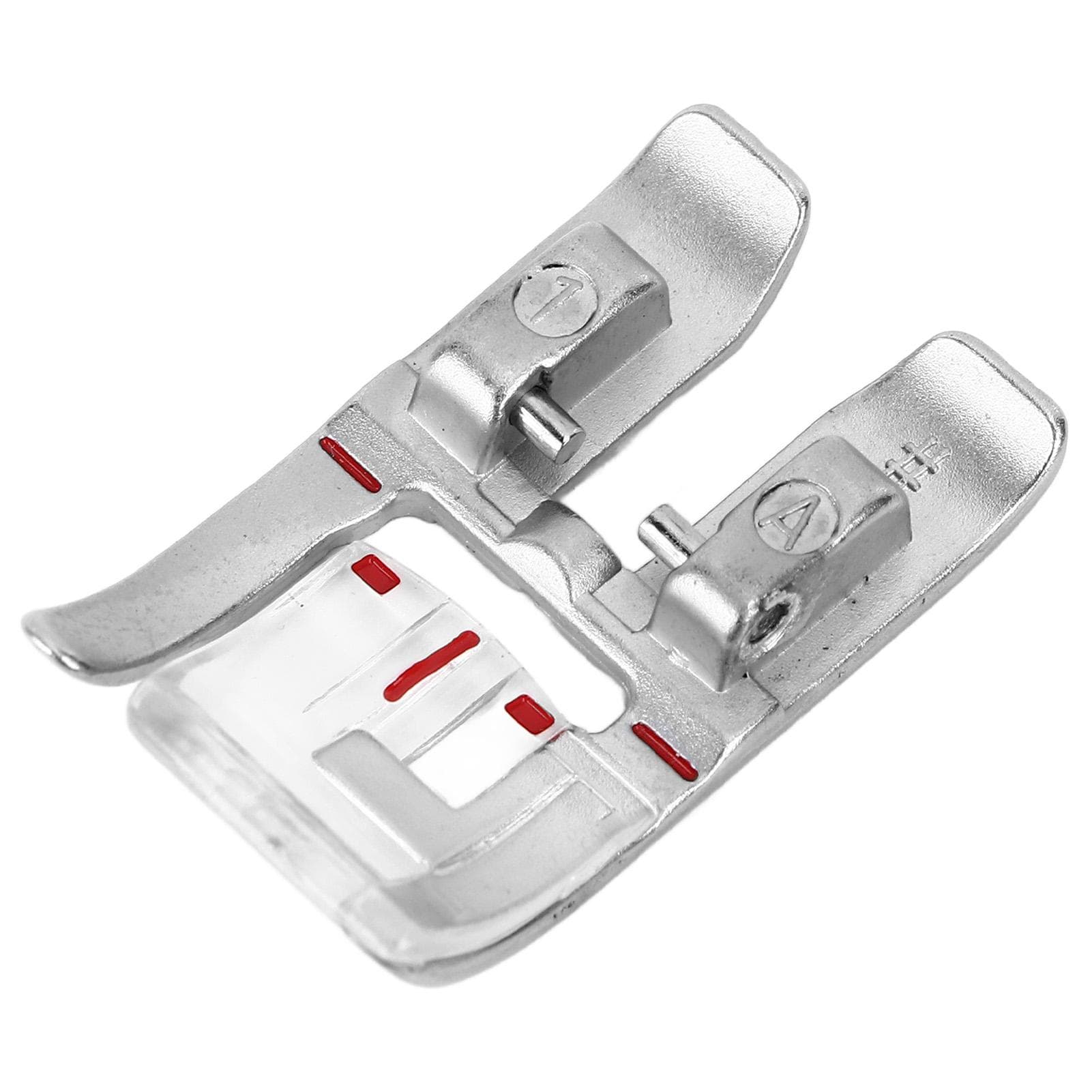 For Pfaff Sewing Presser Foot Clear Design 3.2x1.9cm Replaceable Stainless Steel Material Sewing