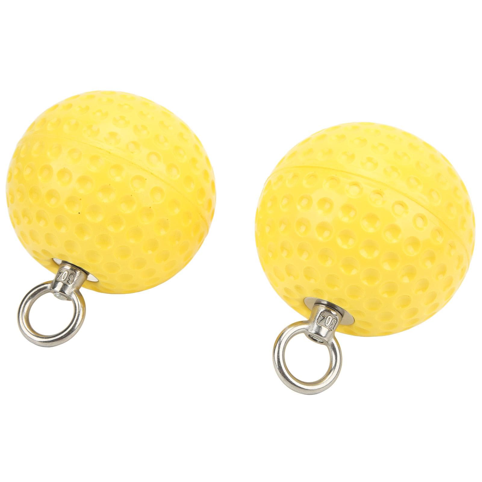 1 Pairset Climbing Pull Up Powerful Ball Grips Anti Slip Pull Up Ball Hold Grips for Fitness97mm