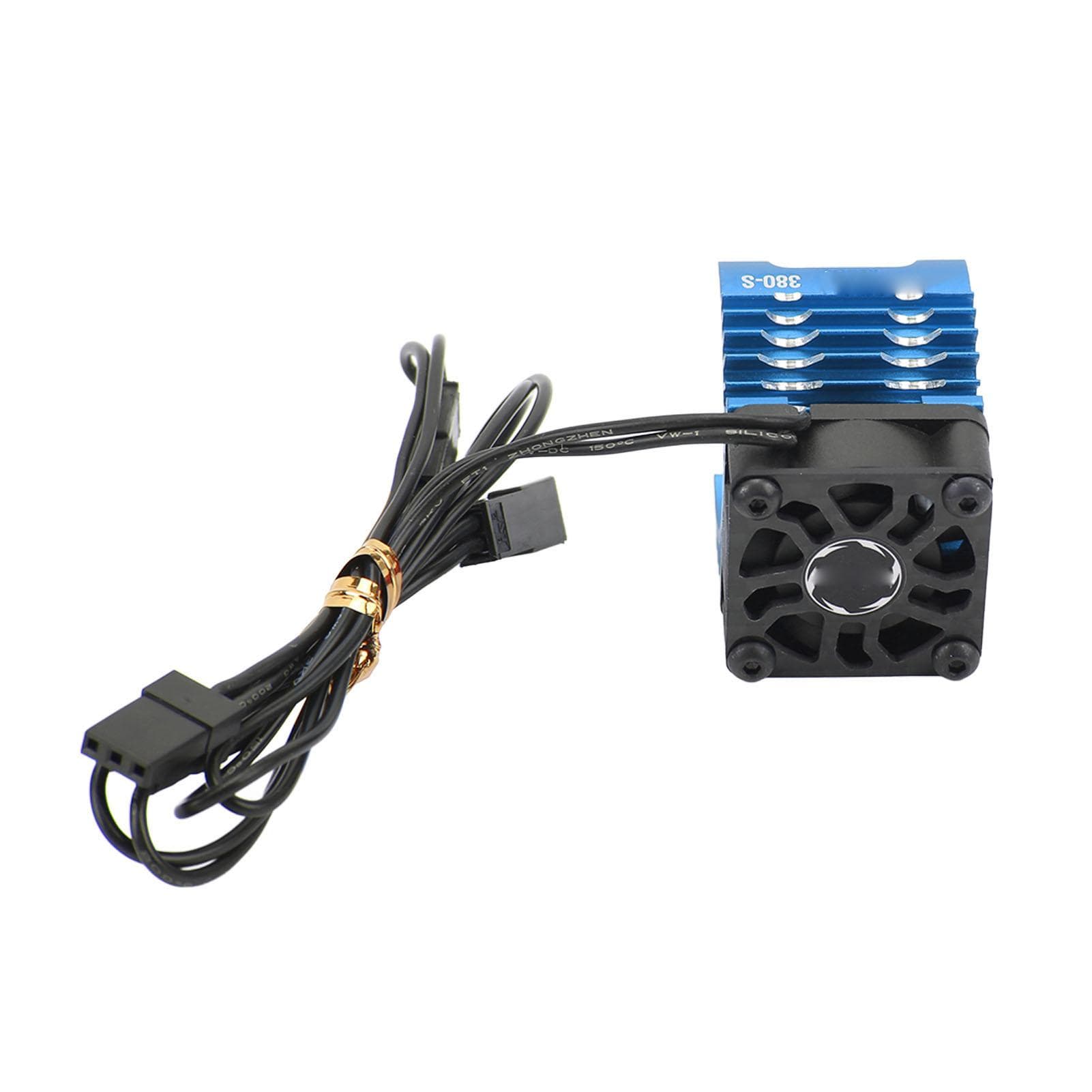 RC Motor Single Cooling Fan Heat Sink Aluminum Alloy 32000RPM RC Radiator for 28mm 29mm 380