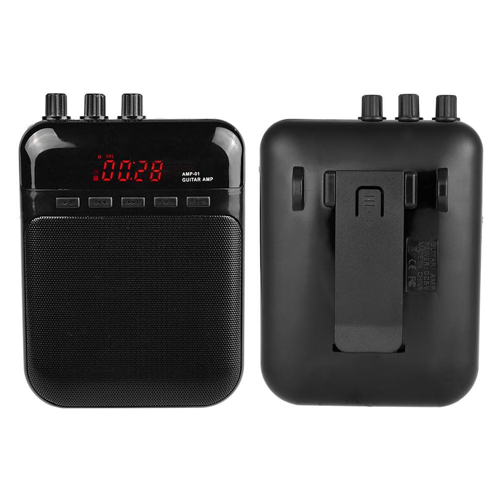 AMP -01 5W Guitar Amp Recorder Speaker TF Card Slot Compact Portable Multifunction