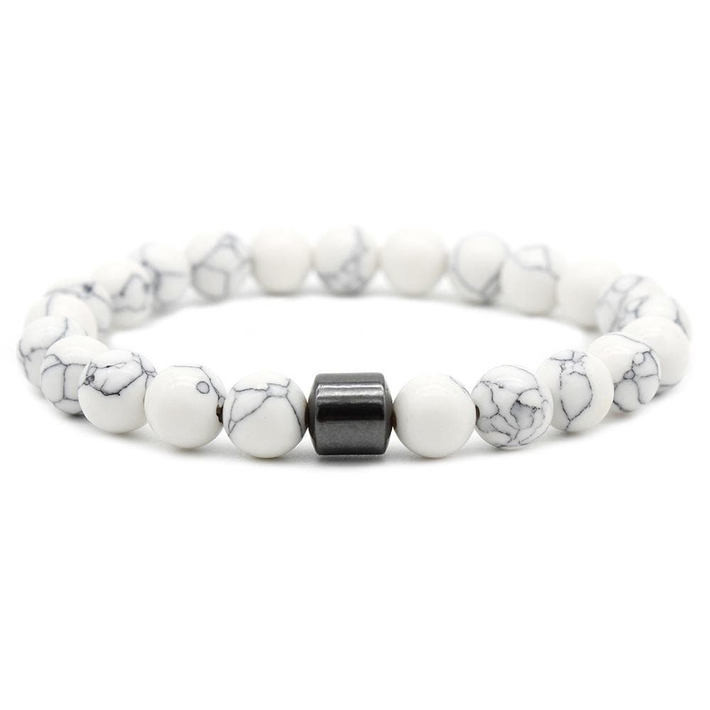 Fashion Slimming Bracelet Micro Magnetic Bracelet Natural Stone Bracelet Bangle Womens Magnetic Therapy Bracelet Jewelry Creating Perfect Body Shape D