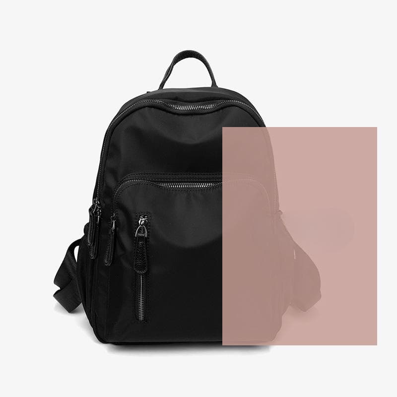 Backpack Female Schoolbag Simple Lightweight Nylon Oxford Cloth Travel Anti-theft Backpack