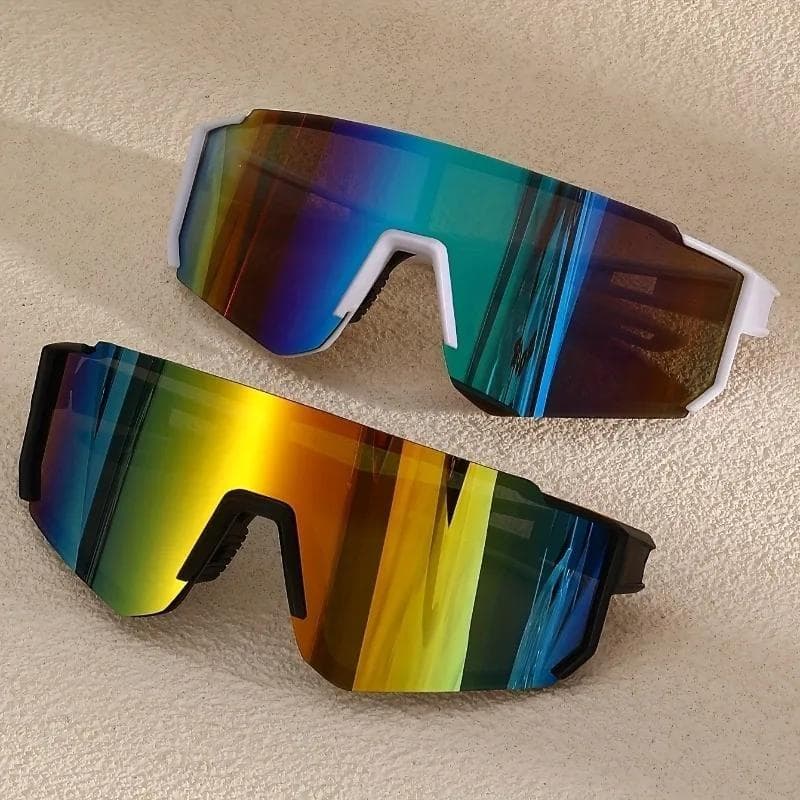 1/2pcs UV400 Cycling Sunglasses Men Women Bike Shades Outdoor Sports Bicycle Dustproof Goggles for Riding