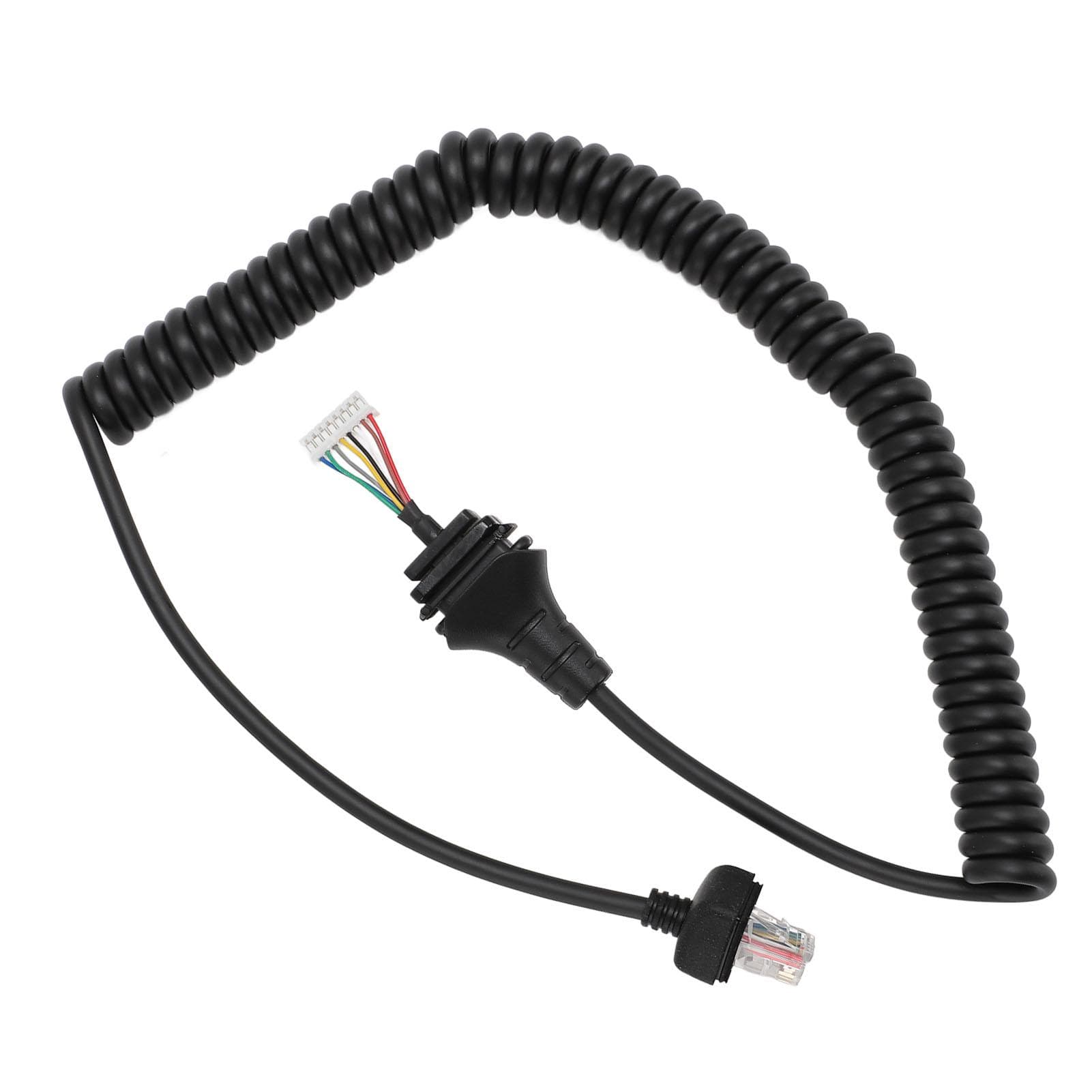 Replacement Mic Cable Handheld Car Microphone Cord Wire for IC?3600 IC?F111 IC?F211 IC?F521