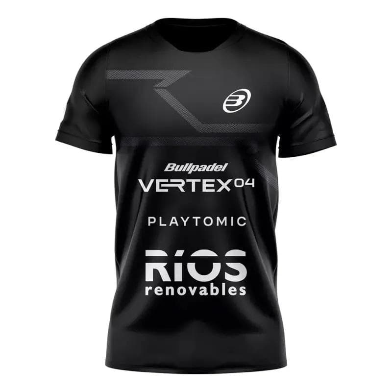 2024 Latest Summer 3D T-Shirt Padel Bullpadel Men's Tennis Suit Summer Sports Table Tennis Badminton Sportswear Breathable S