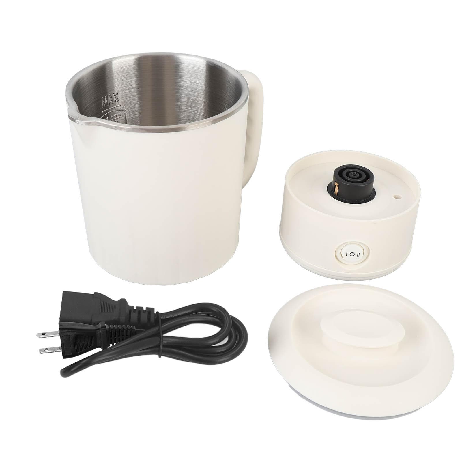 Travel Electric Kettle 600ml Capacity 600W Fast Heating Stainless Steel Portable Hot Water Boiler L(for 6.5-9kg)