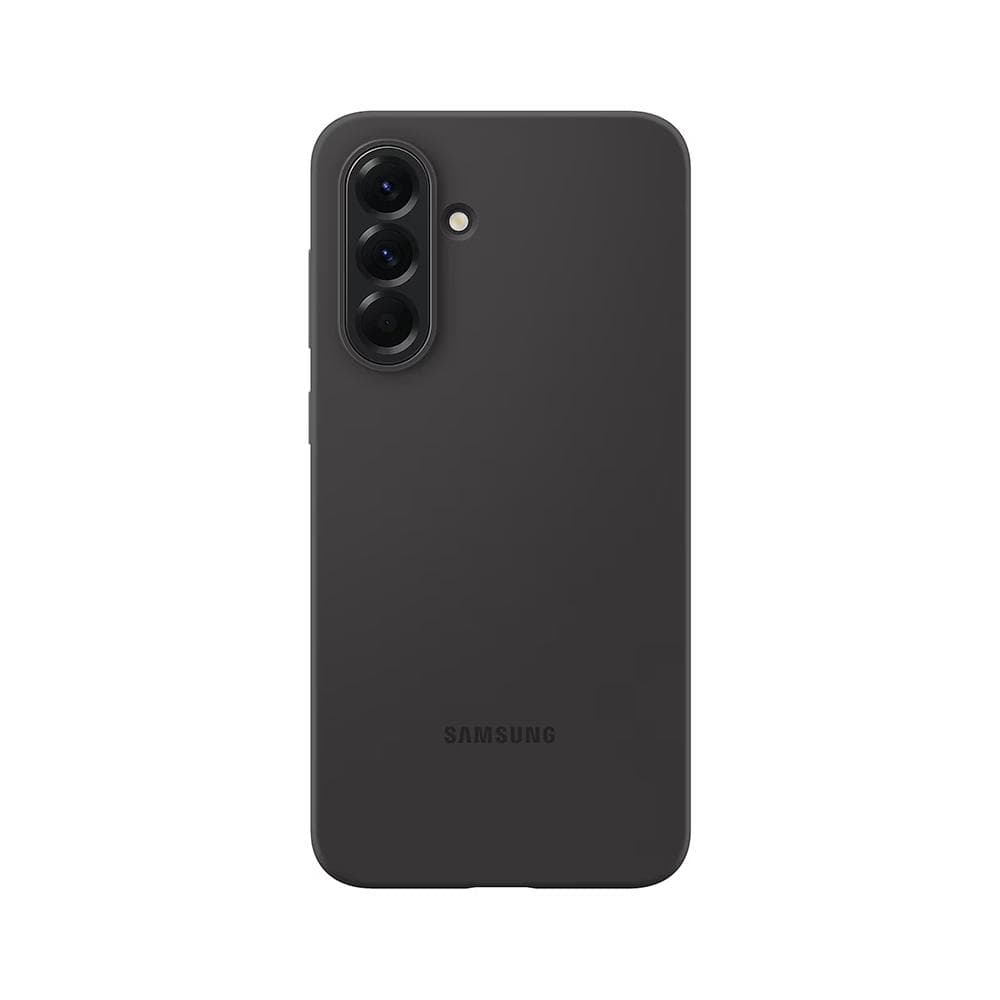 Original Samsung Silicone Case For Samsung Galaxy A56 5G Silky Soft-Touch Silicone Phone Protective Cover Case black