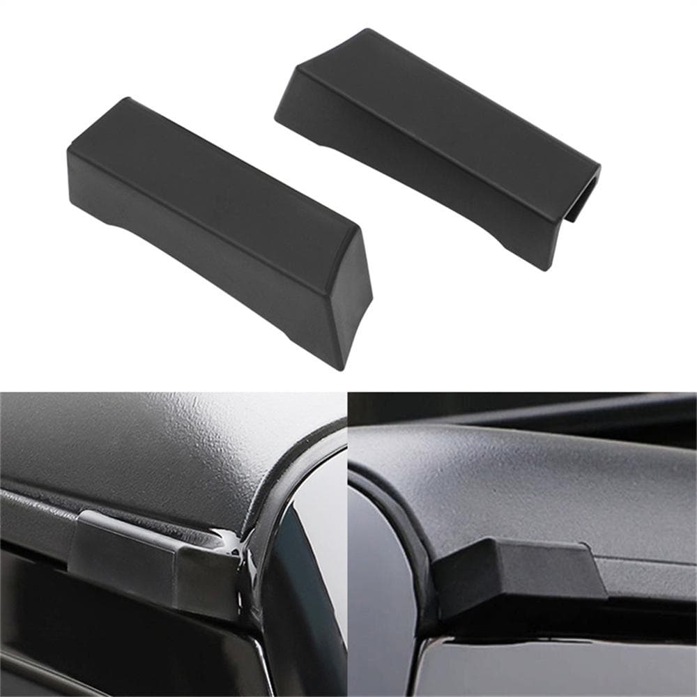 Roof Rain Gutter Extension Diversion For Jeep Wrangler JL 2018-2022 JT 2020-2022