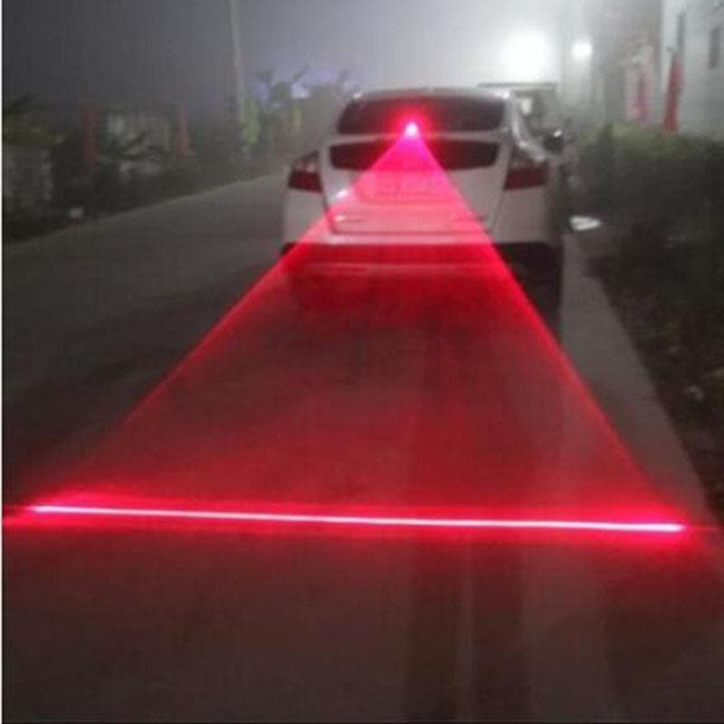 1pcs Anti Collision Car Laser Lamps Tail Auto Brake Parking Car Warning Light 12V LED Fog Light B1