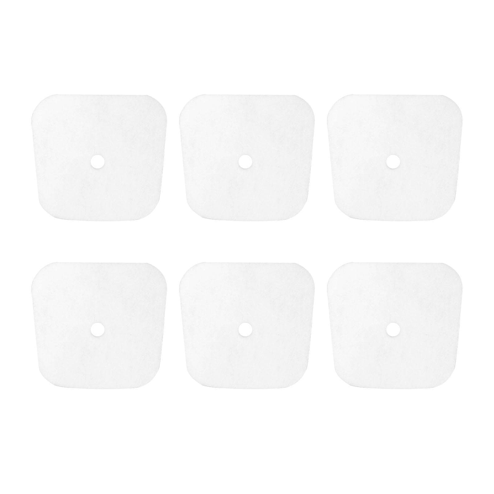 6PCS Air Filter Cotton Replacement Fit for Mantis 7222 7222E 7222M 7225 7230 7234 7240 7920 7924