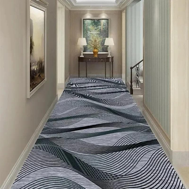 Modern Runner Long Corridor Carpets for Hallway Decoration Home Floor Mats Luxury Lobby Aisle Entryway Decor Area Rug Washable 60x100cm
